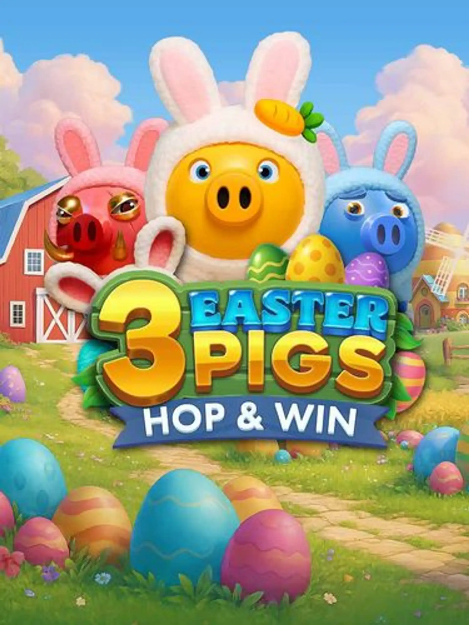 3 Easter Pigs Hop and Win