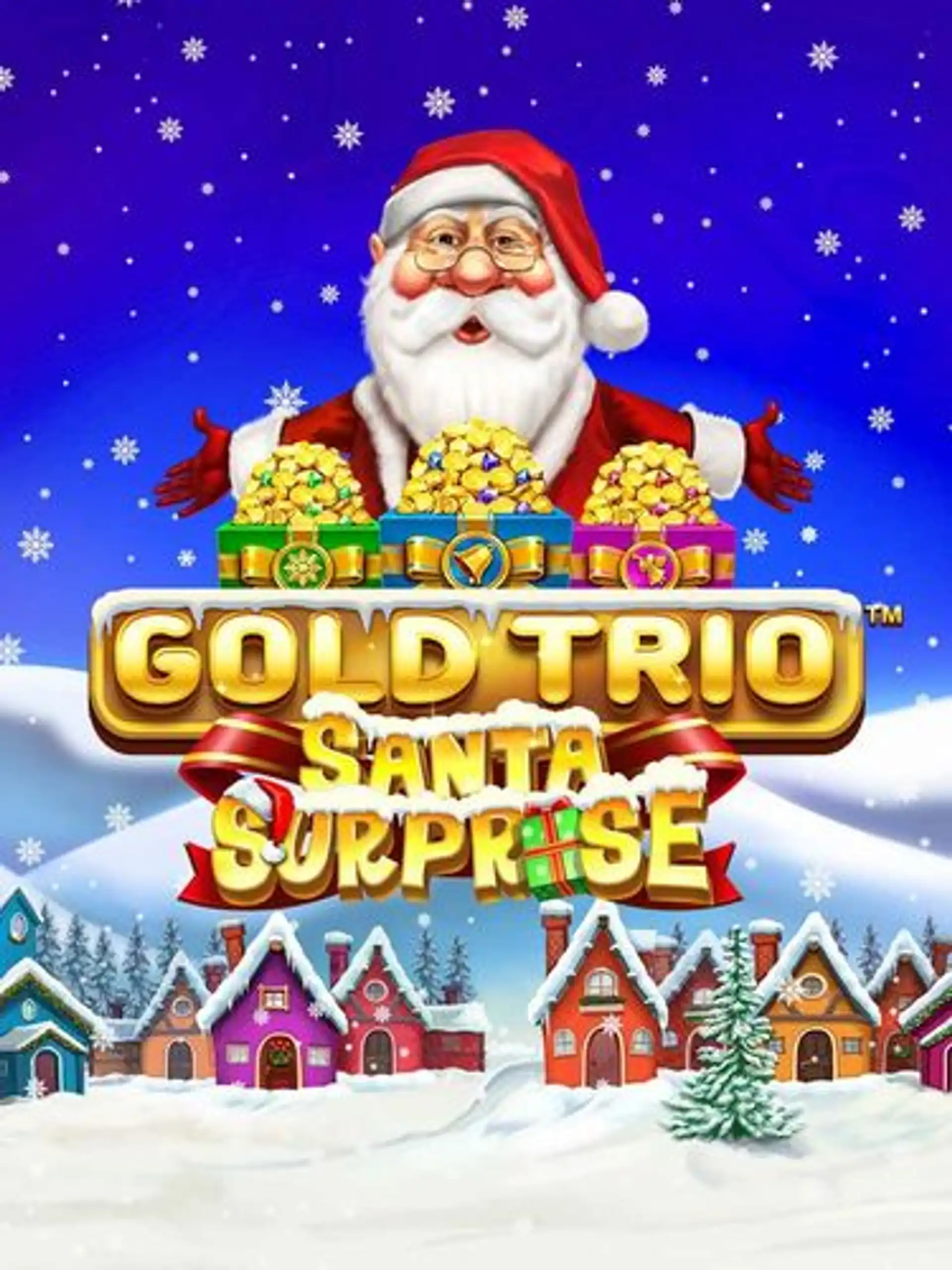 Gold Trio Santa Surprise thumb
