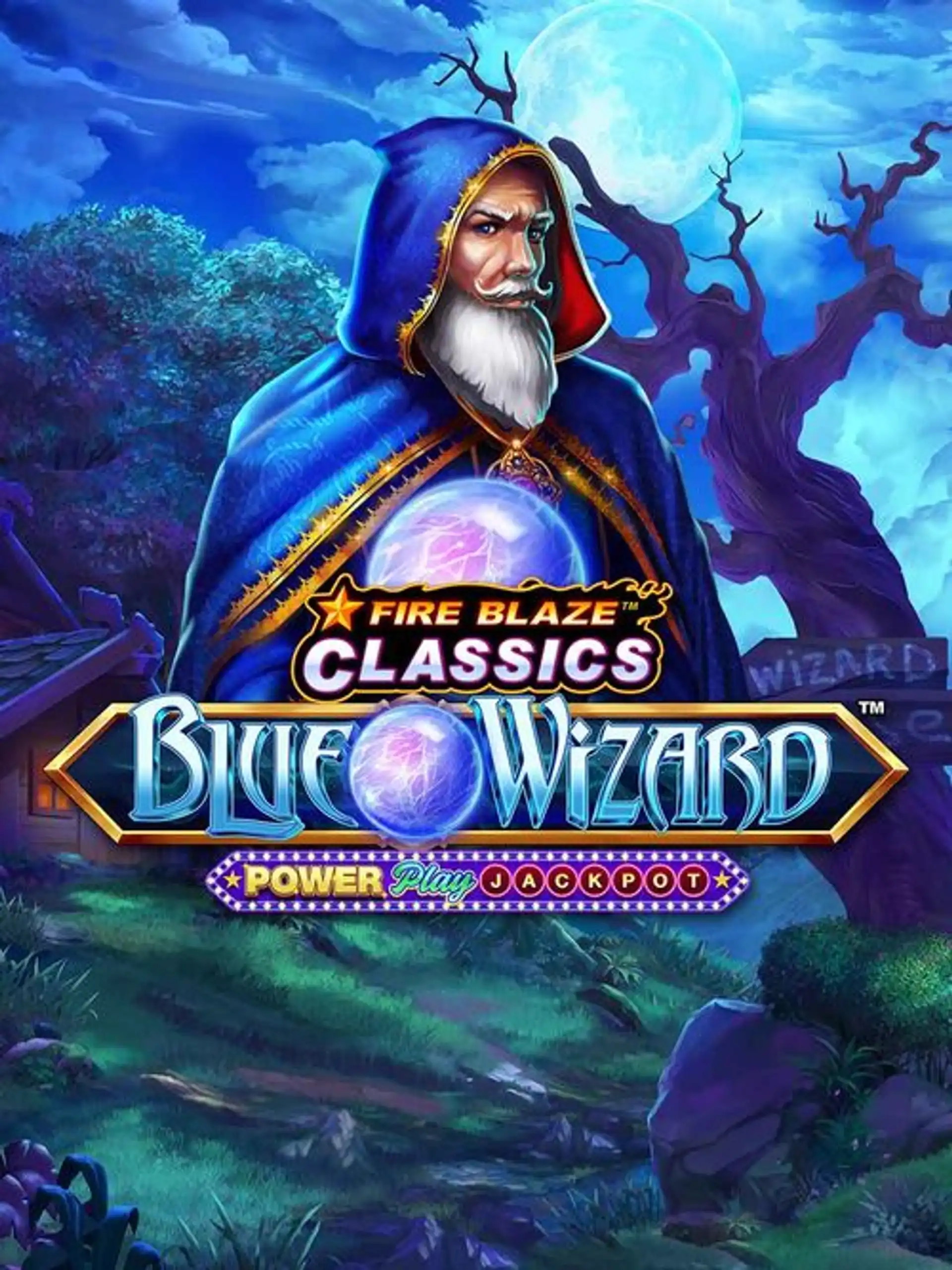Fire Blaze: Blue Wizard™ PowerPlay Jackpot thumb