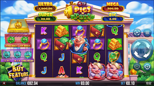 4TP Pigs N' Pots slot | Play at Pikakasino