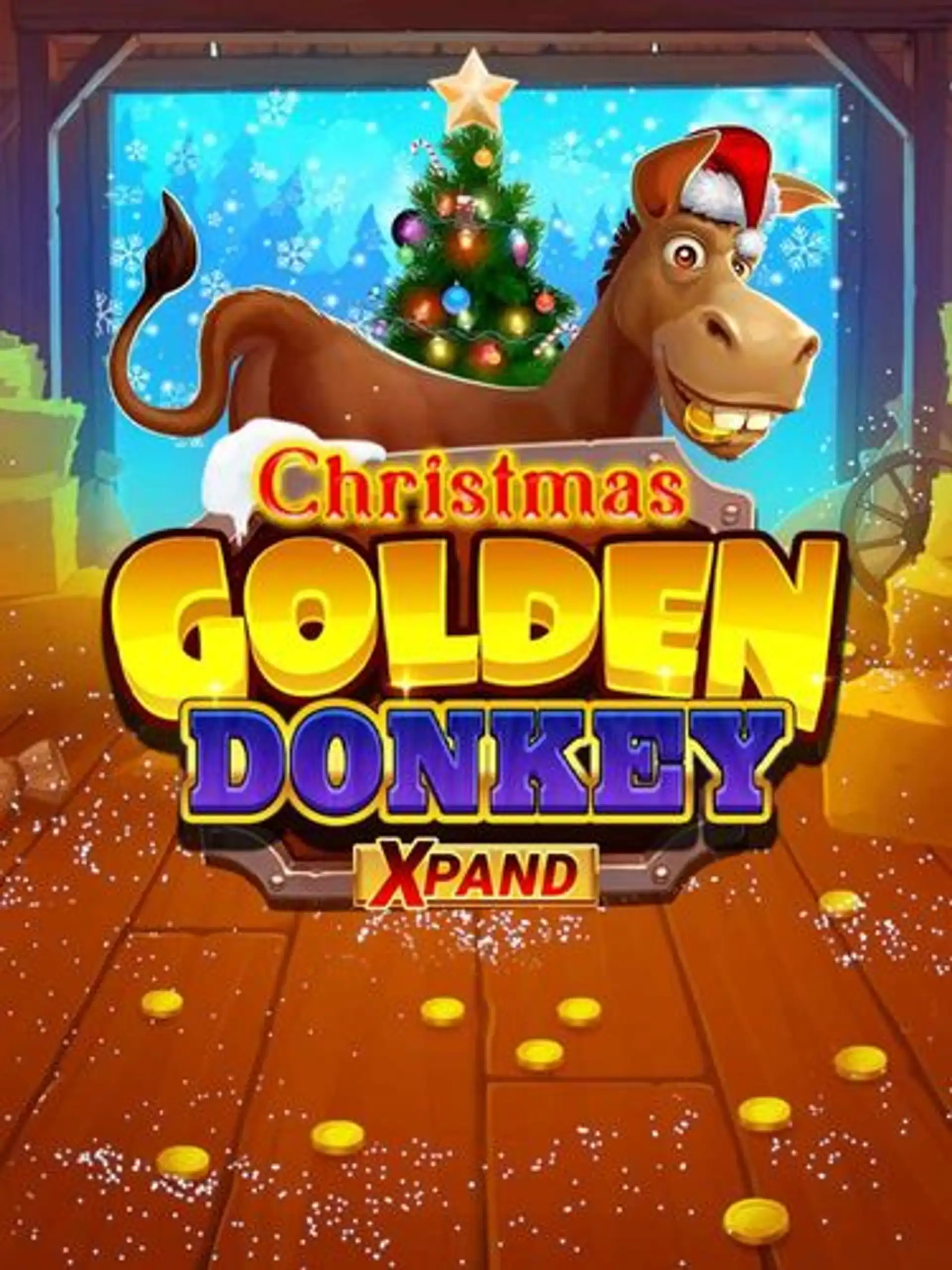 Golden Donkey Christmas Xpand thumb