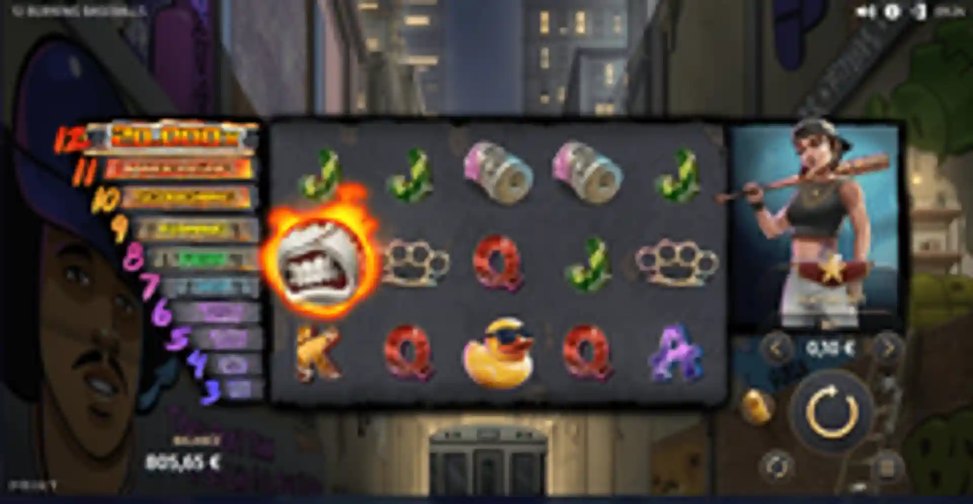 12 Burning Baseballs GP
