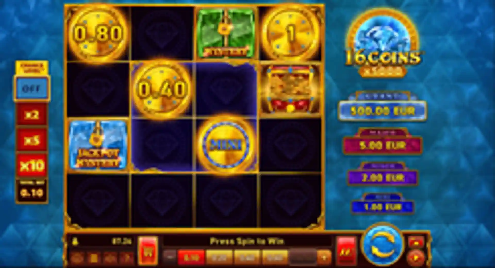 16 Coins x5000 GP