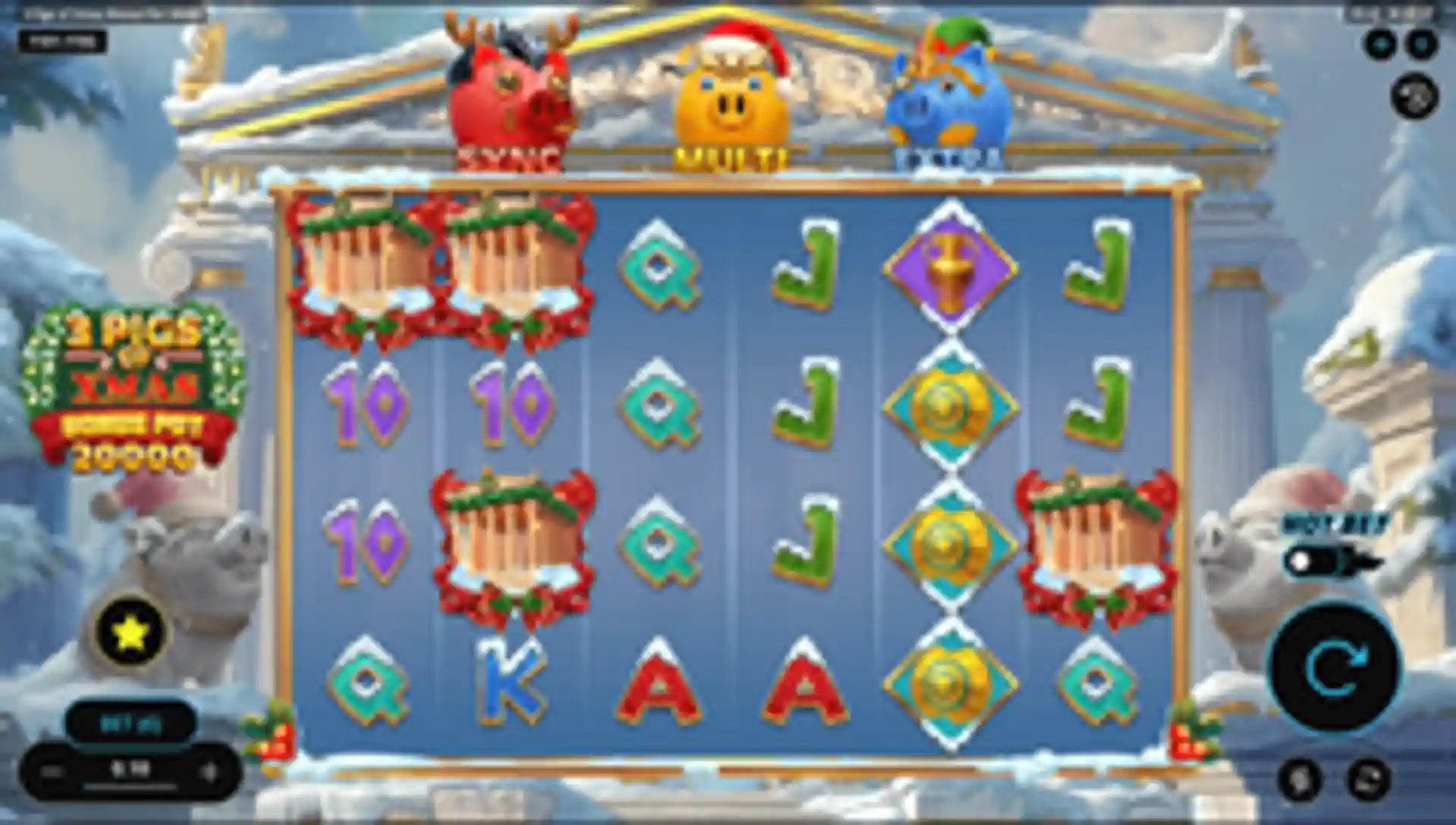 3 Pigs of Xmas Bonus Pot 20,000 GP