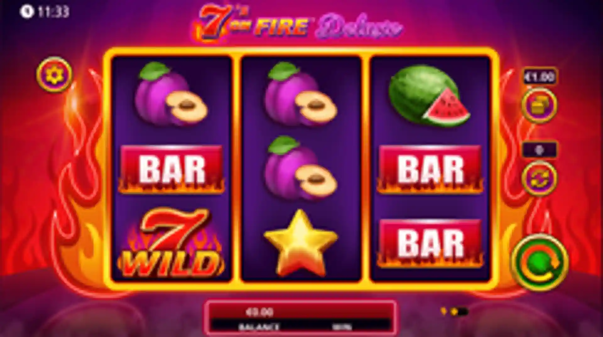 7s on Fire Deluxe Gameplay
