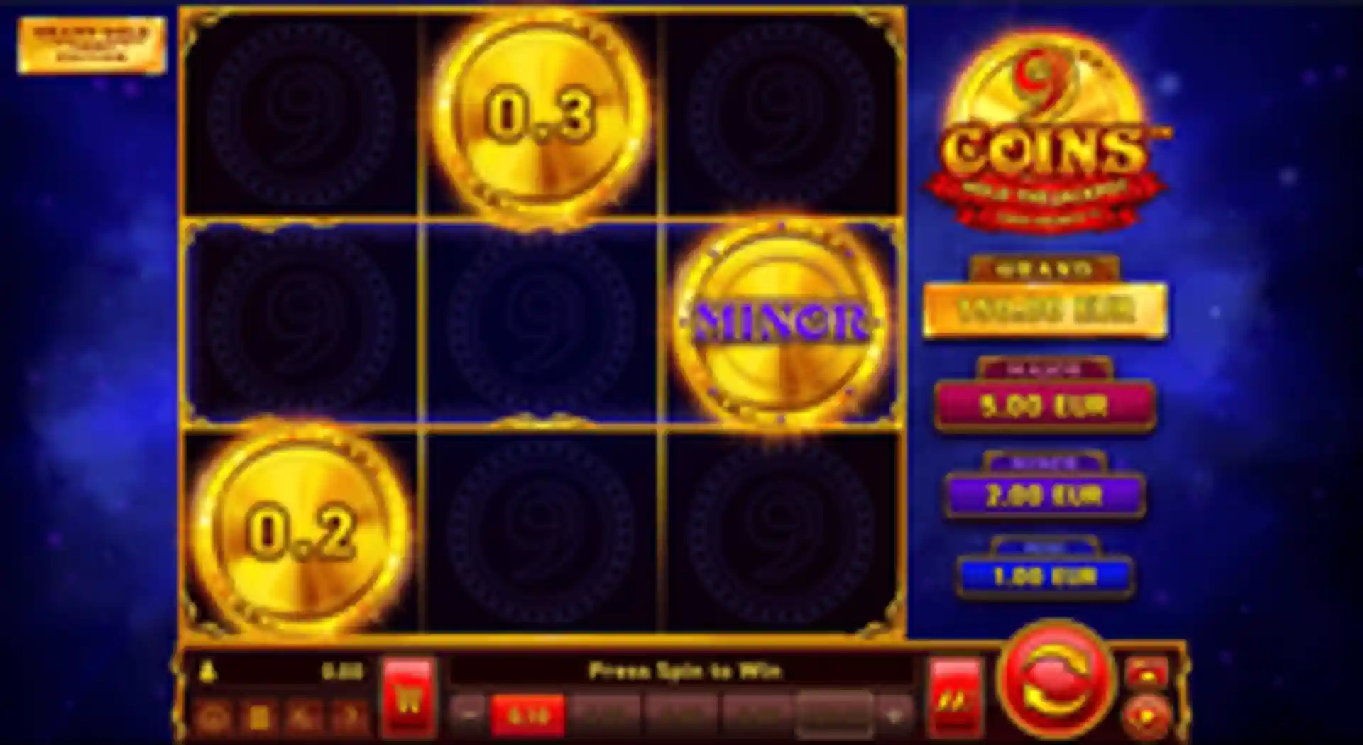 9 Coins Grand Gold Edition gameplay