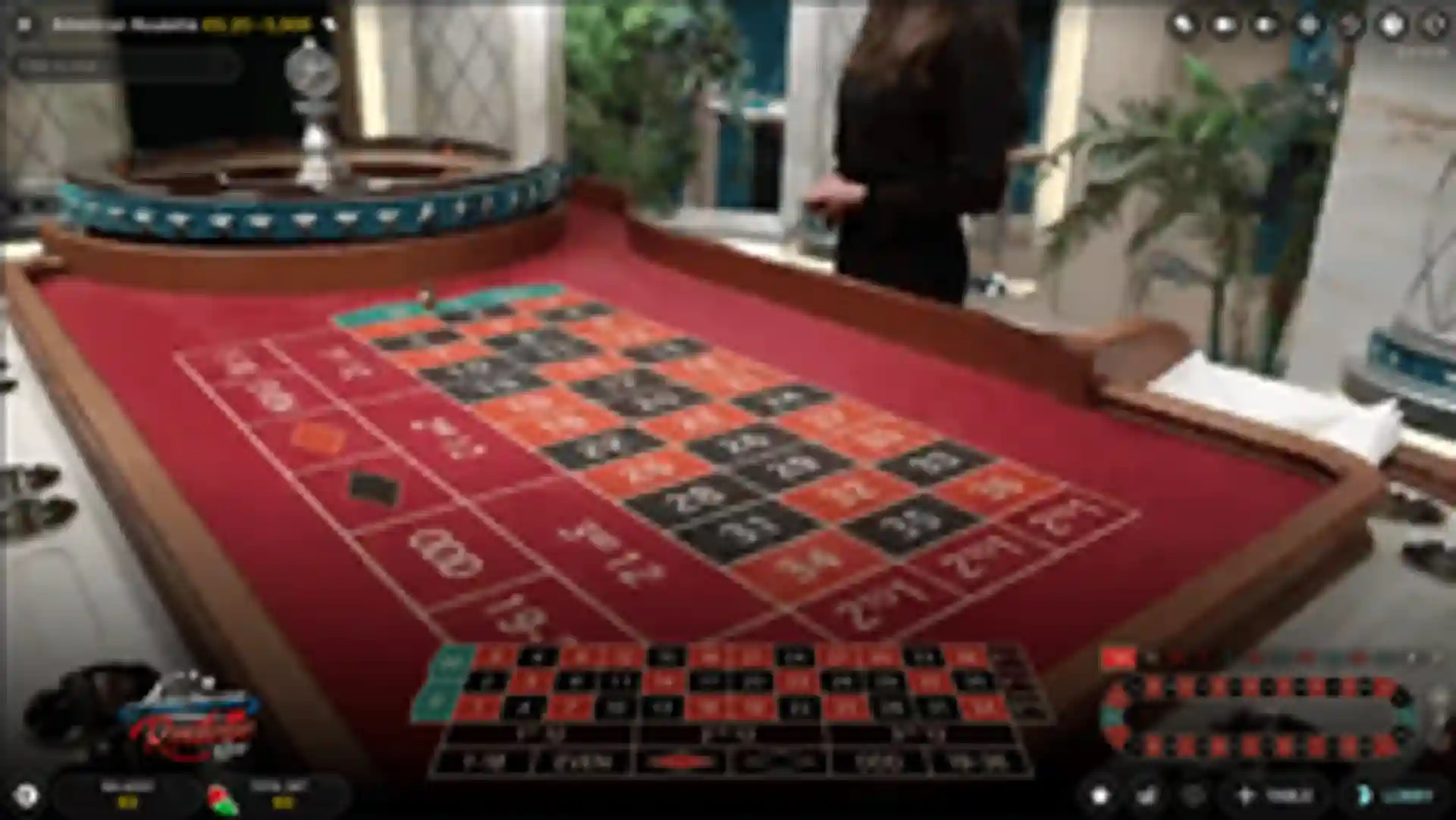 American Roulette gameplay