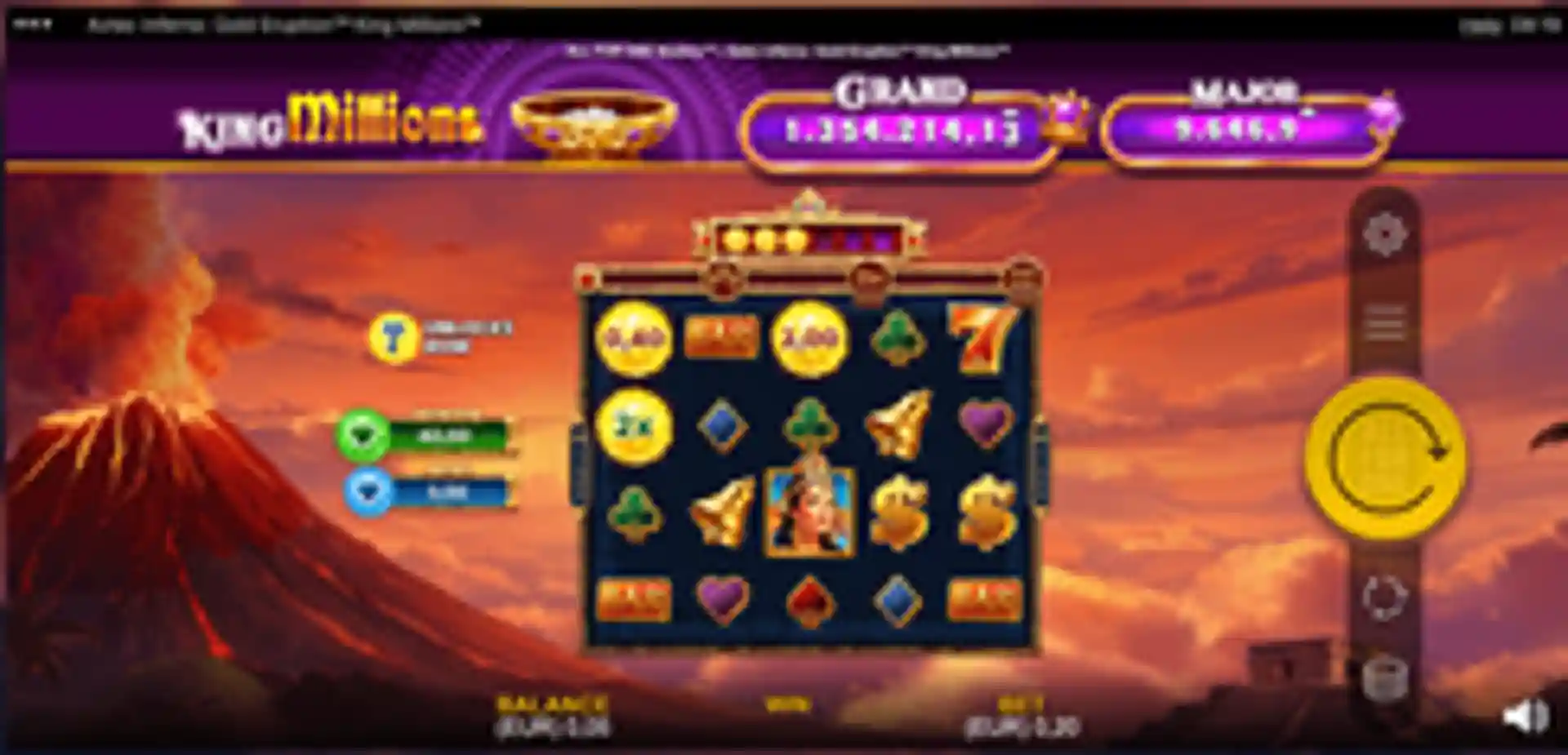 Aztec Inferno: Gold Eruption King Millions