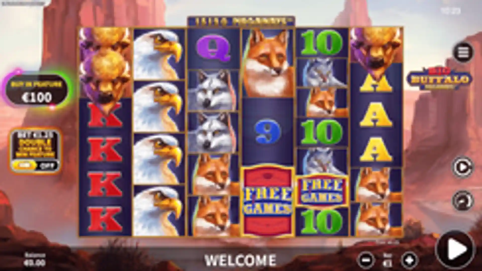 Big Buffalo Megaways gameplay