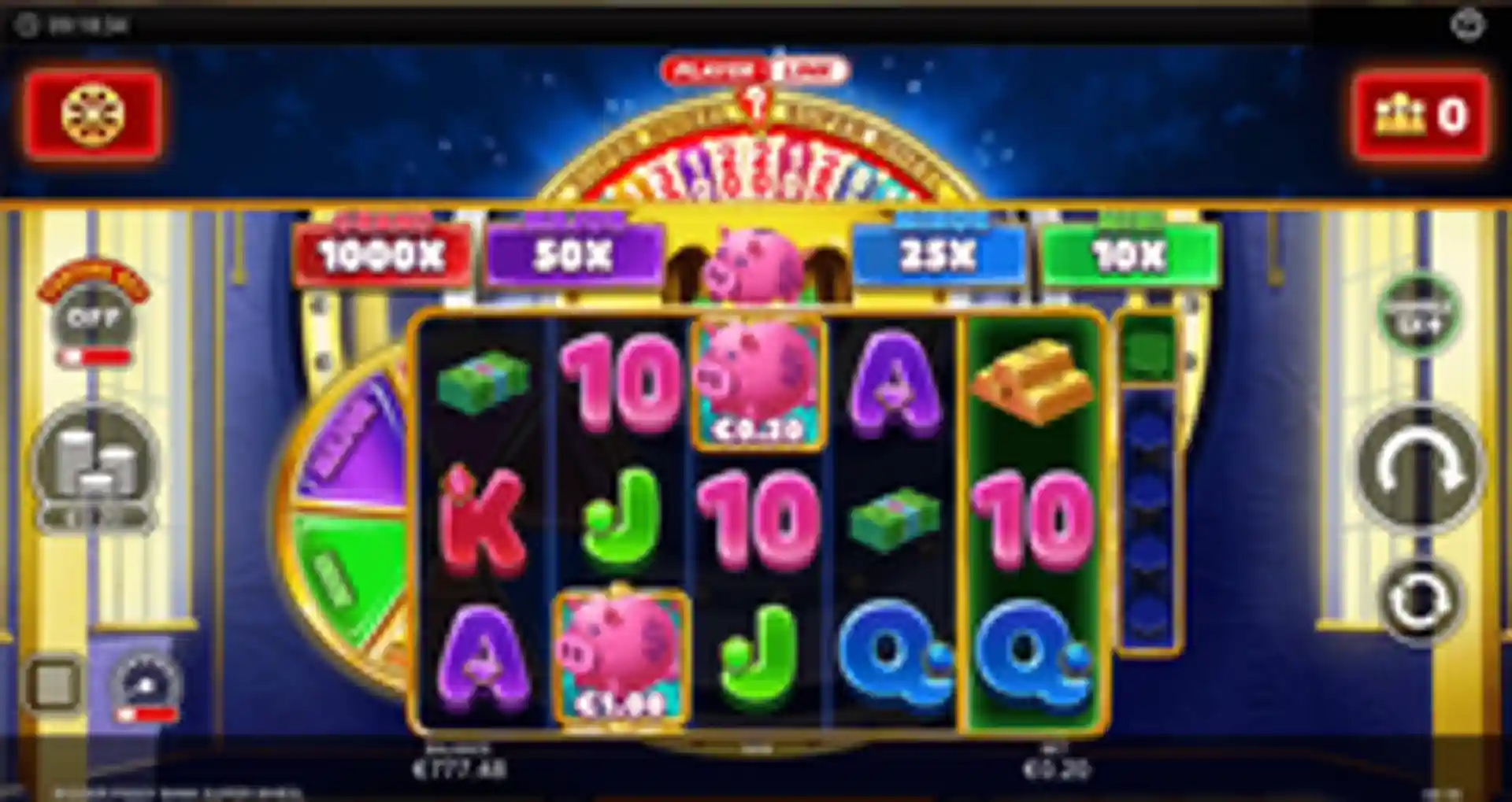 Bigger Piggy Bank Superwheel