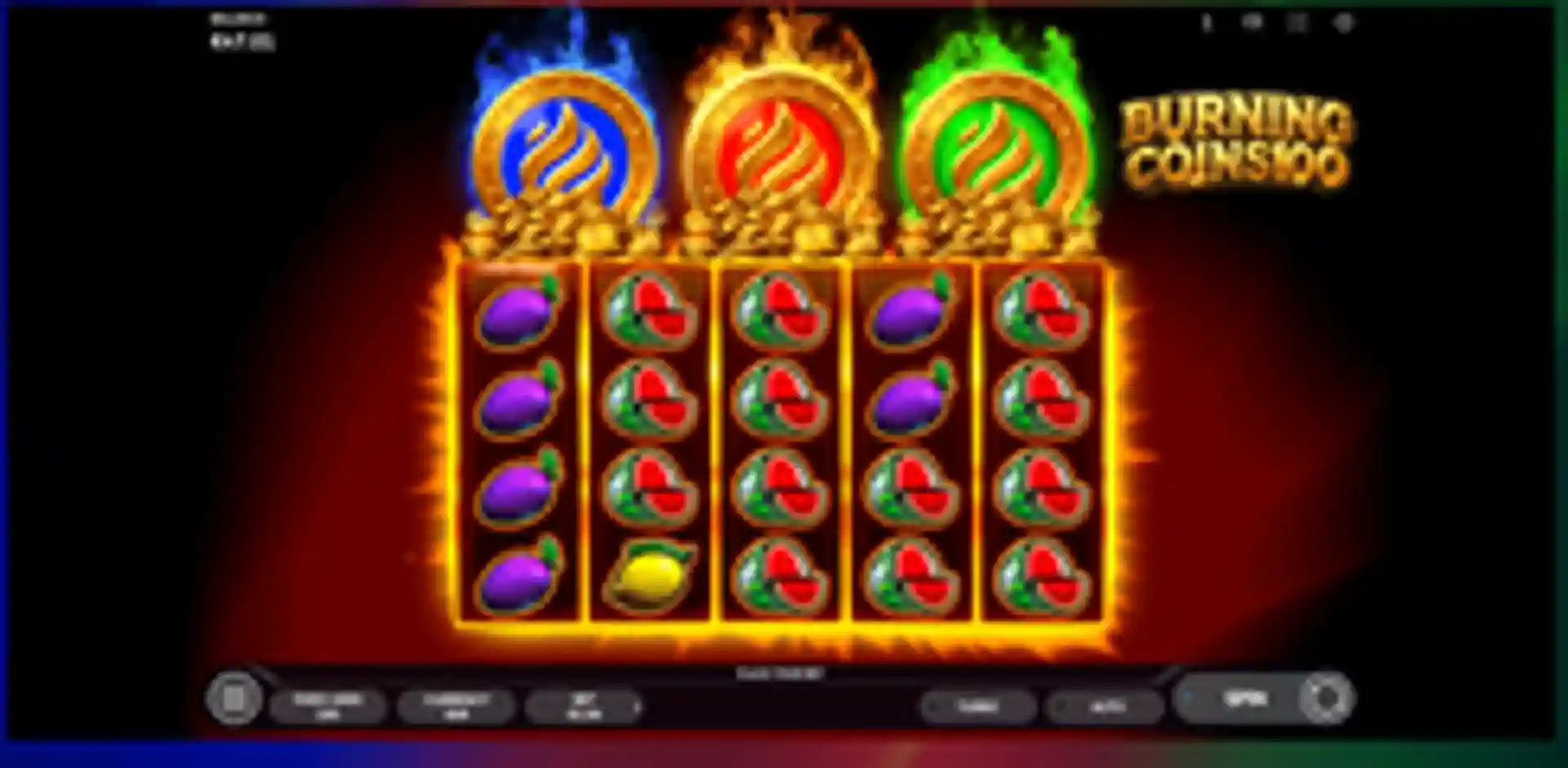Burning Coins 100