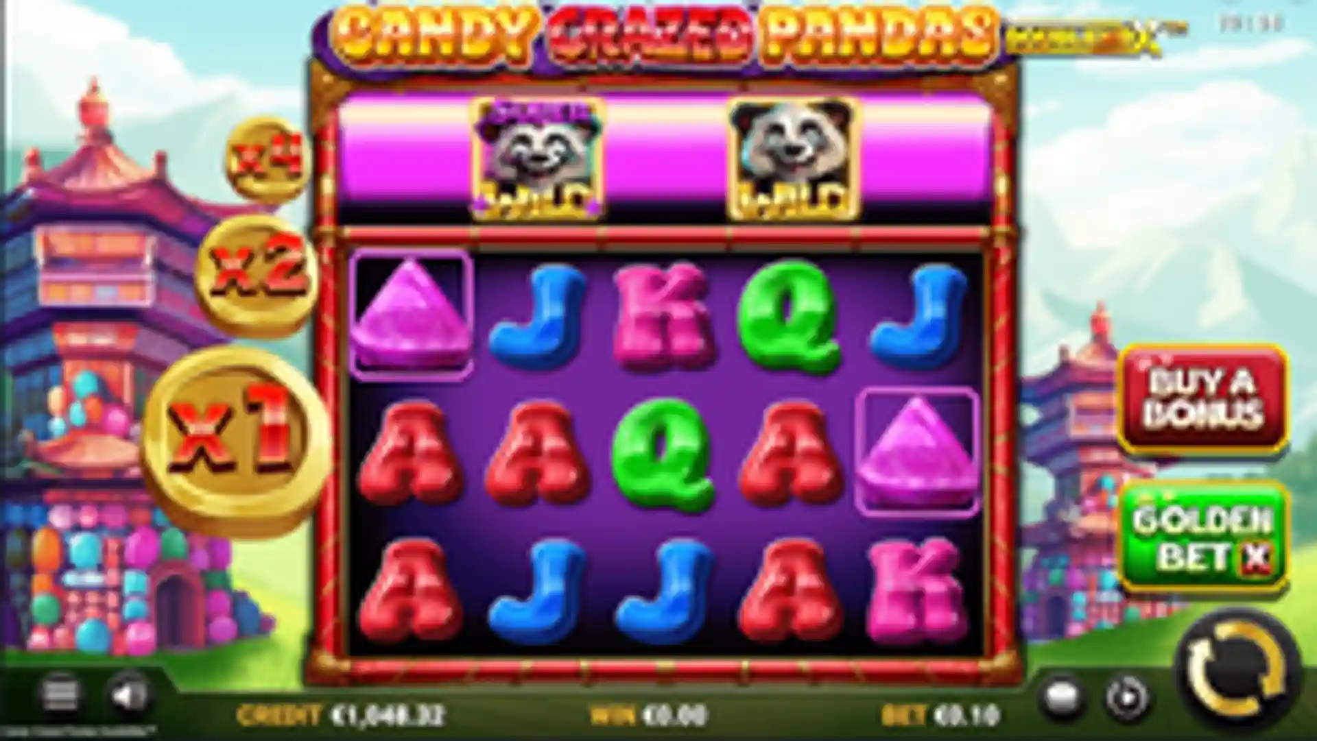 Candy Crazed Pandas DoubleMax GP
