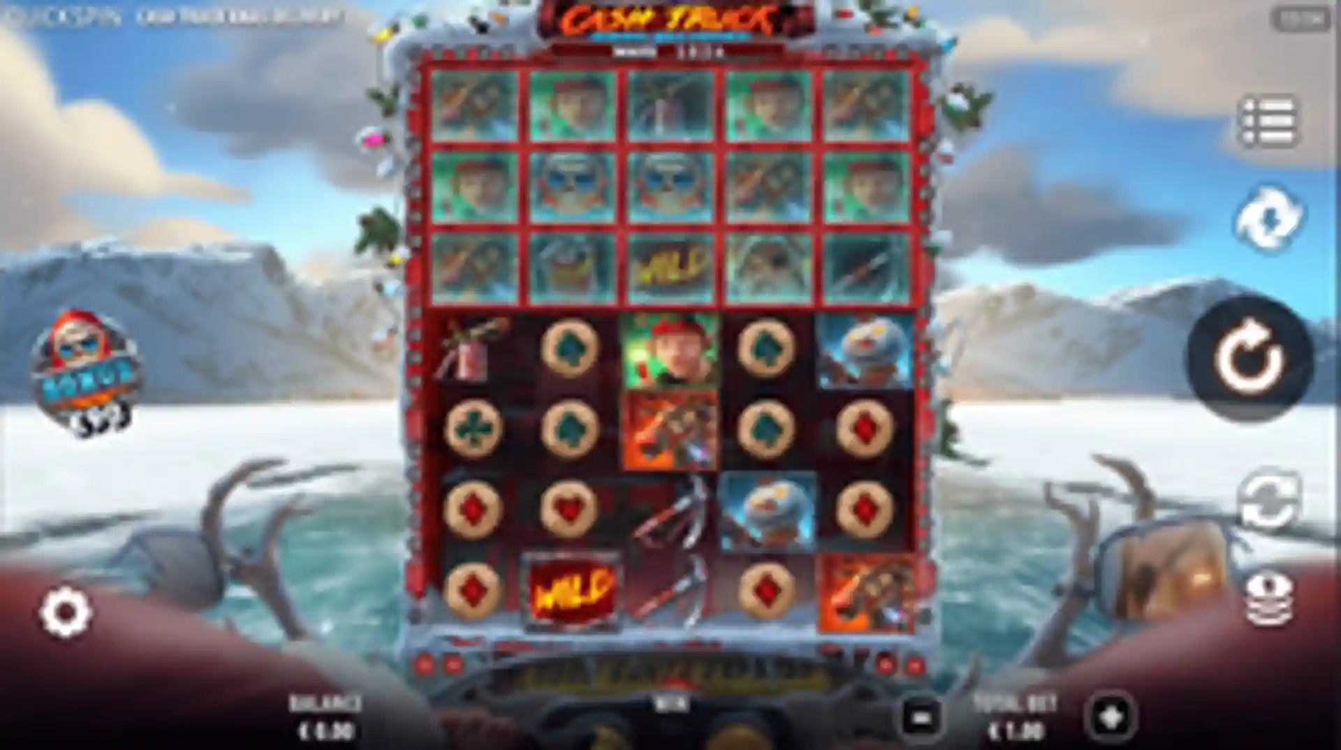 Cash Truck Xmas Delivery gameplay