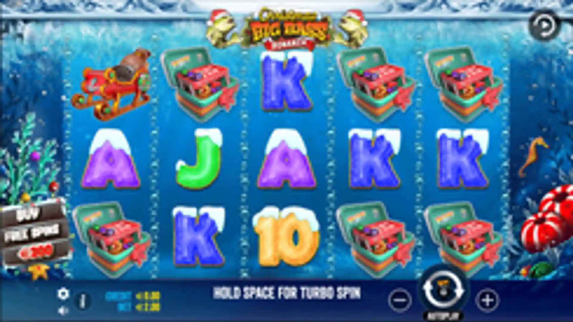 Christmas Big Bass Bonanza gameplay