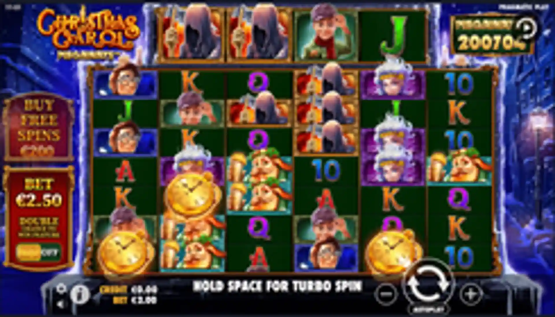Christmas Carol Megaways gameplay