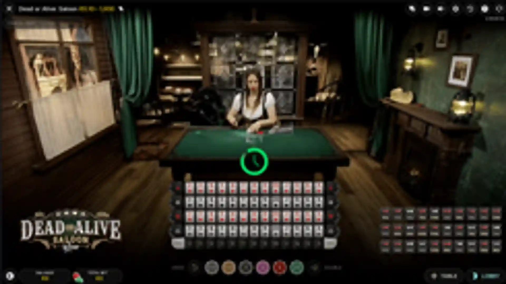 Dead or Alive Saloon gameplay