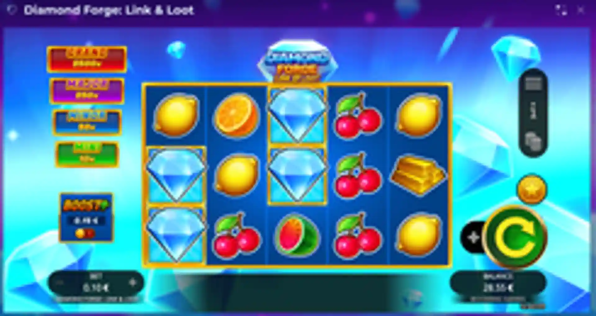 Diamond Forge Link & Loot