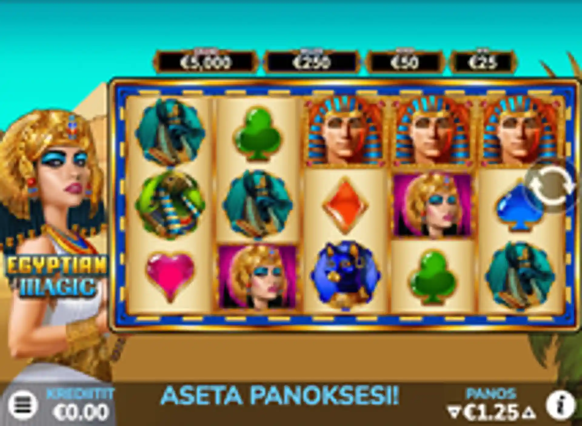 Egyptian Magic gameplay