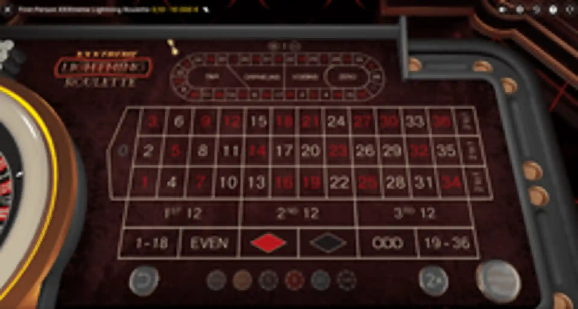 First Person XXXtreme Lightning Roulette gameplay