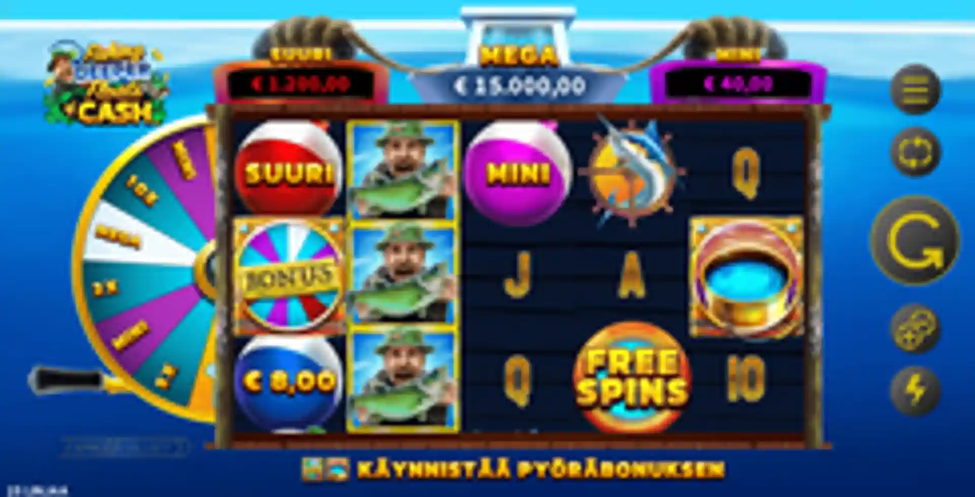 Fishing Deeper Floats of Cash gameplay