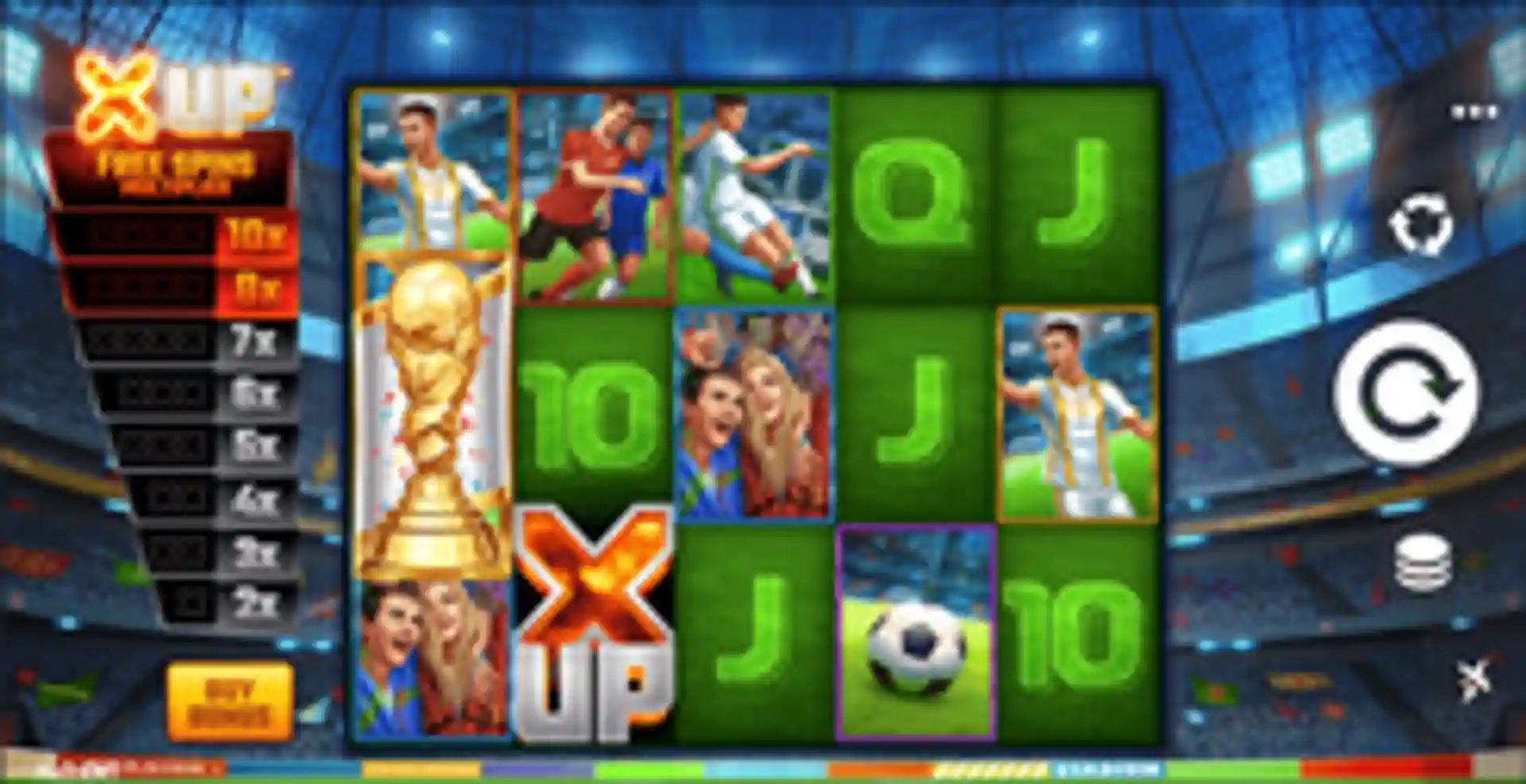Football Finals X UP gameplay