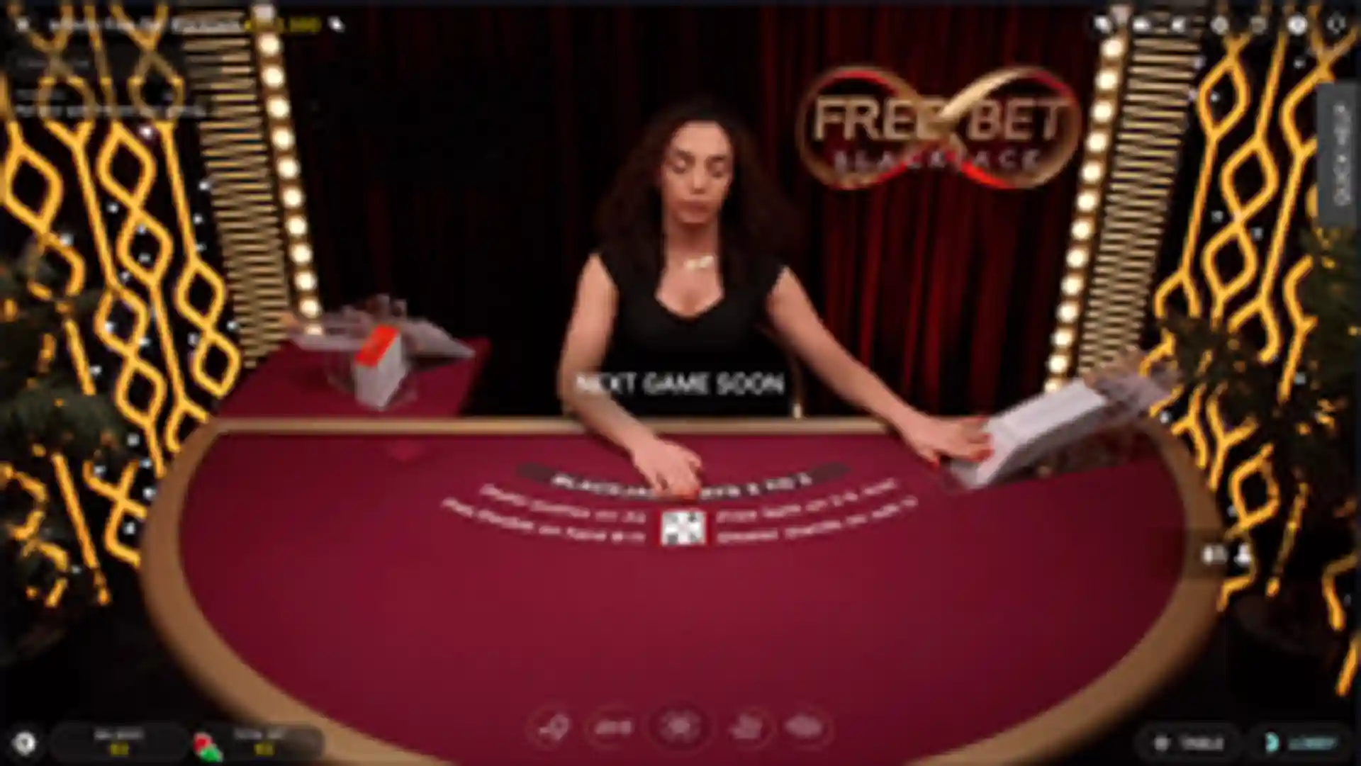 Free Bet Blackjack gameplay