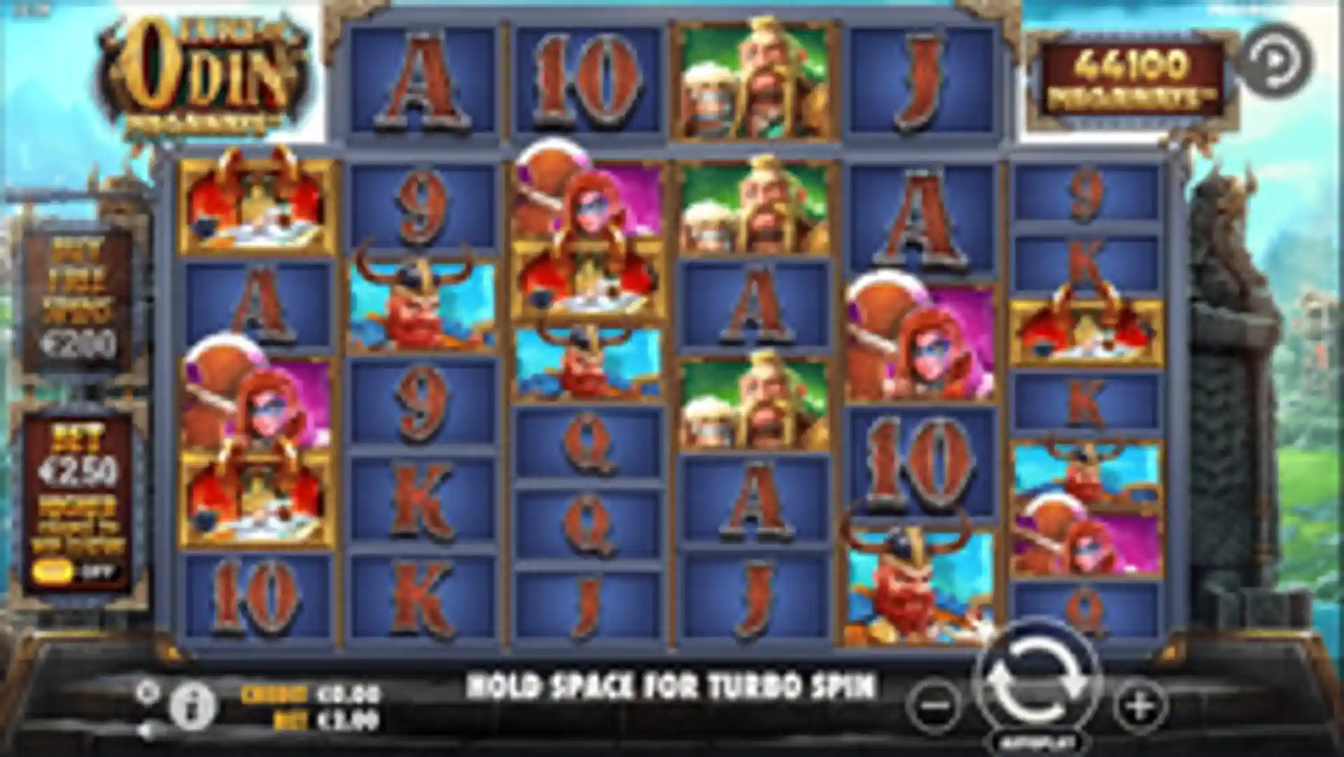 Fury of Odin Megaways gameplay
