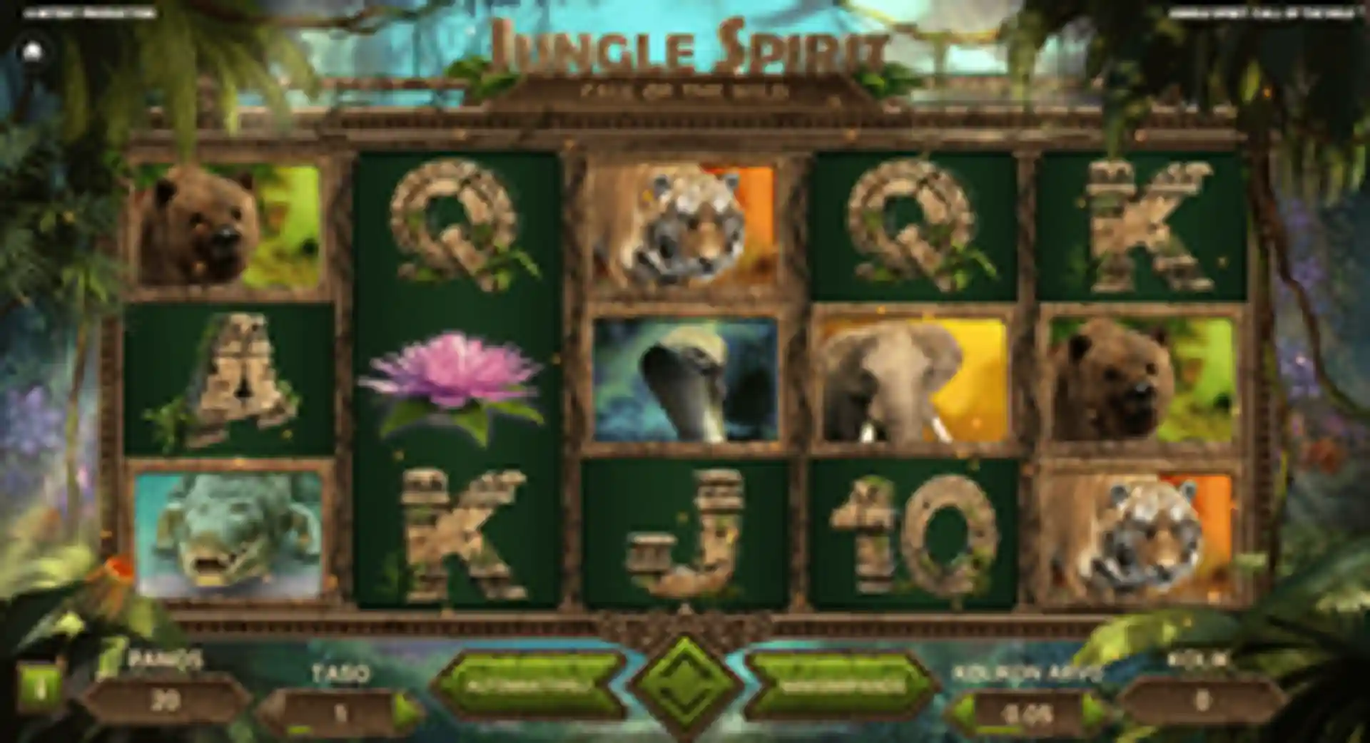 Jungle Spirit Gameplay