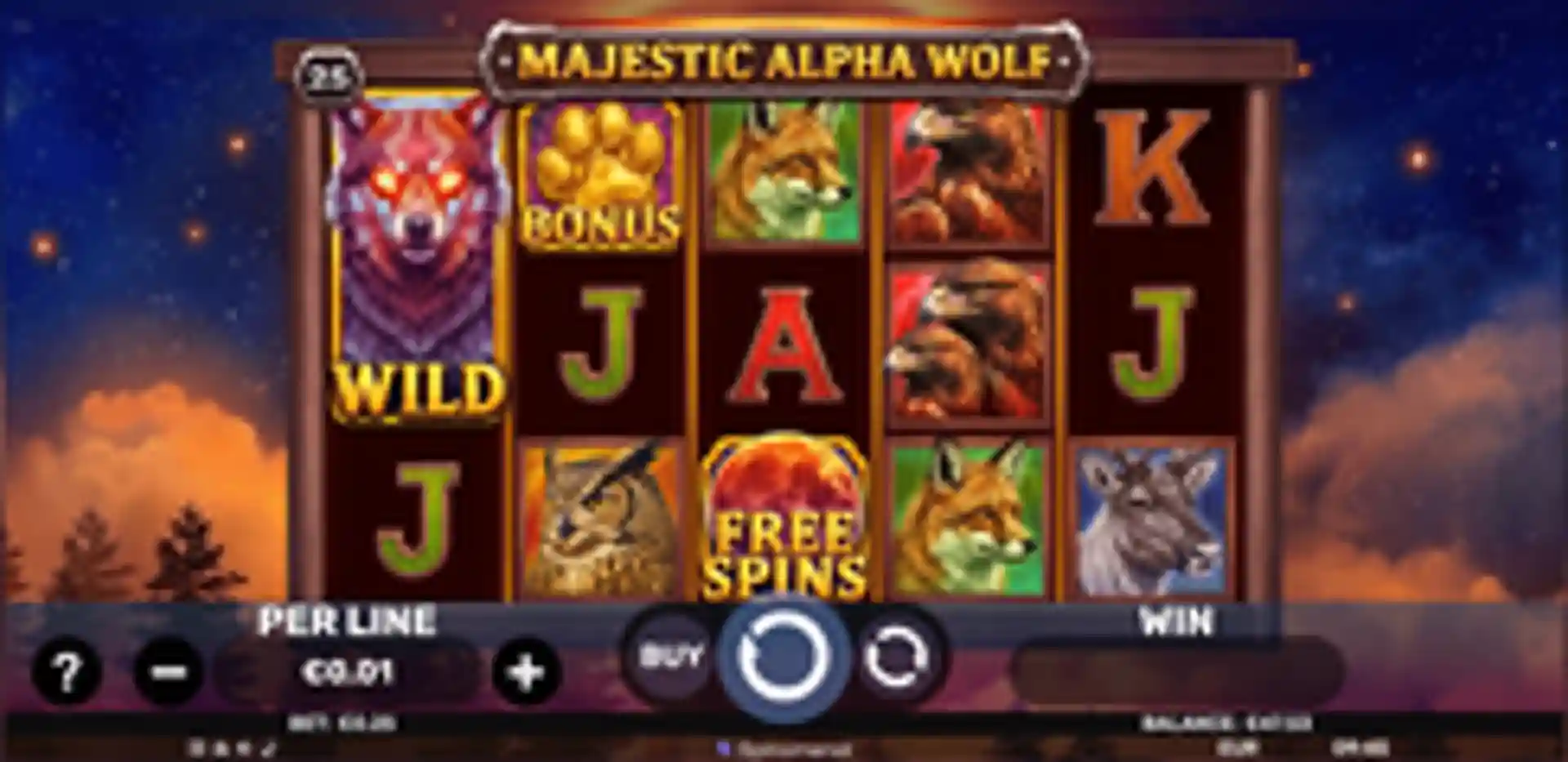 Majestic Alpha Wolf