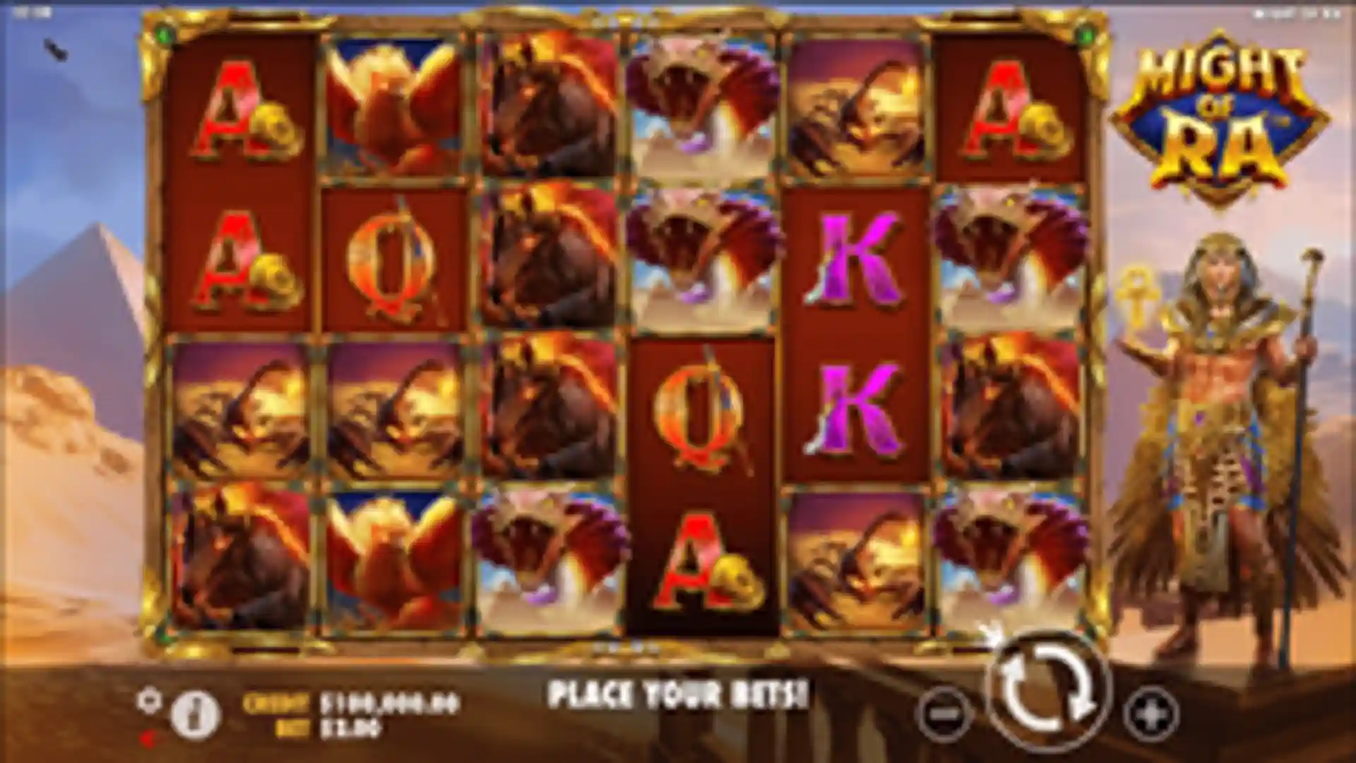 Might of Ra Gameplay