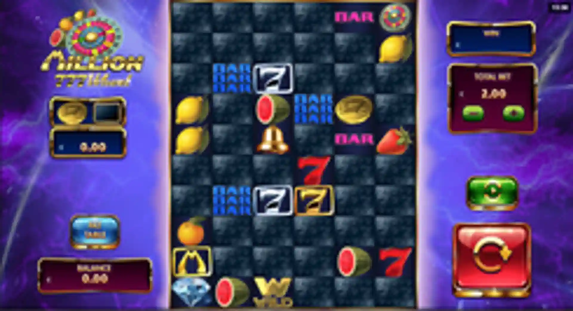 Million 777 Wheel gameplay