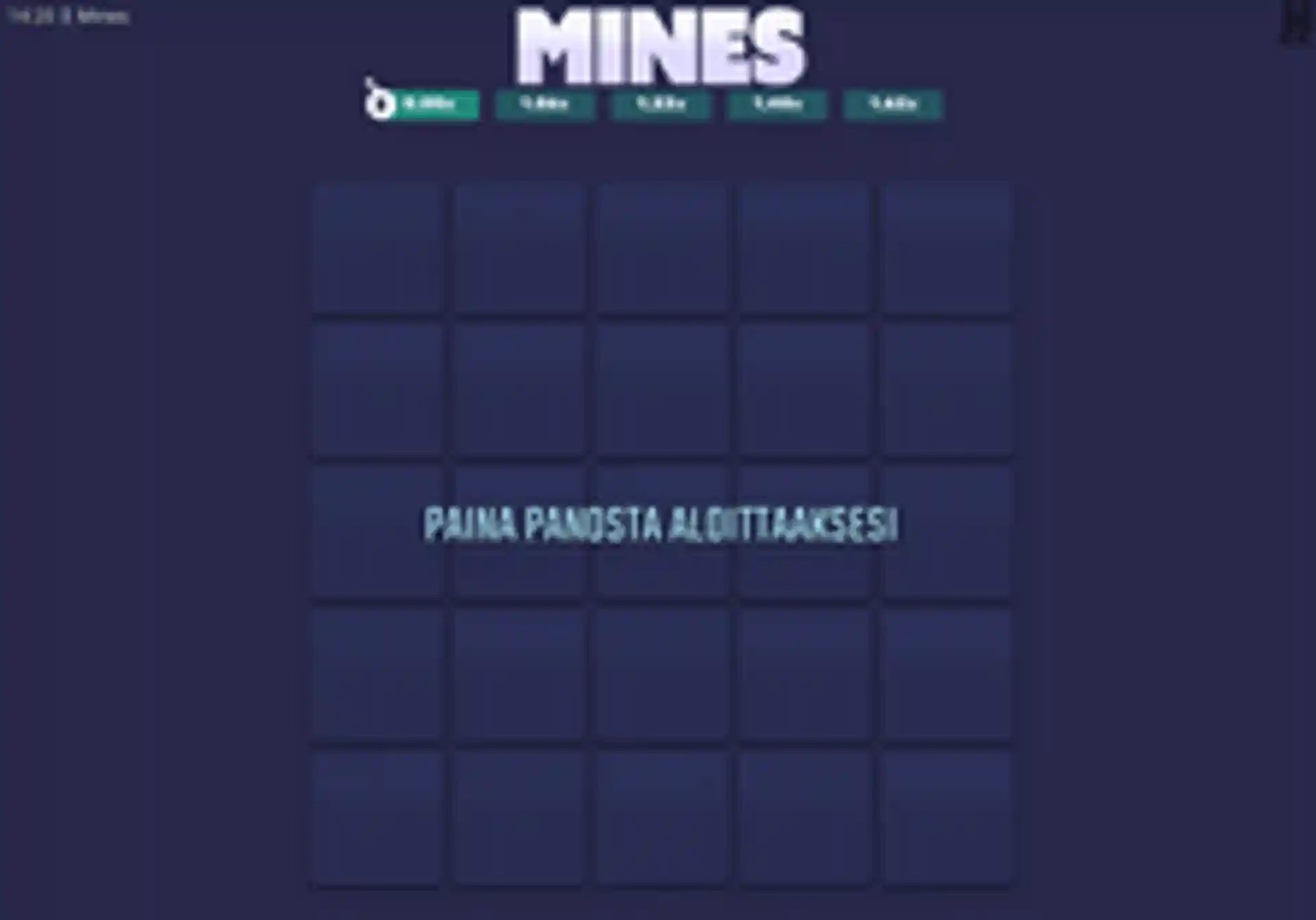 Mines gameplay