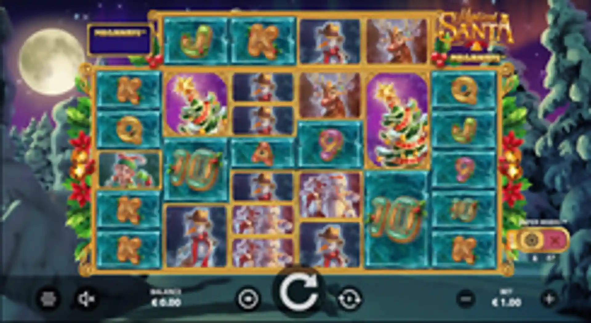 Mystical Santa Megaways gameplay