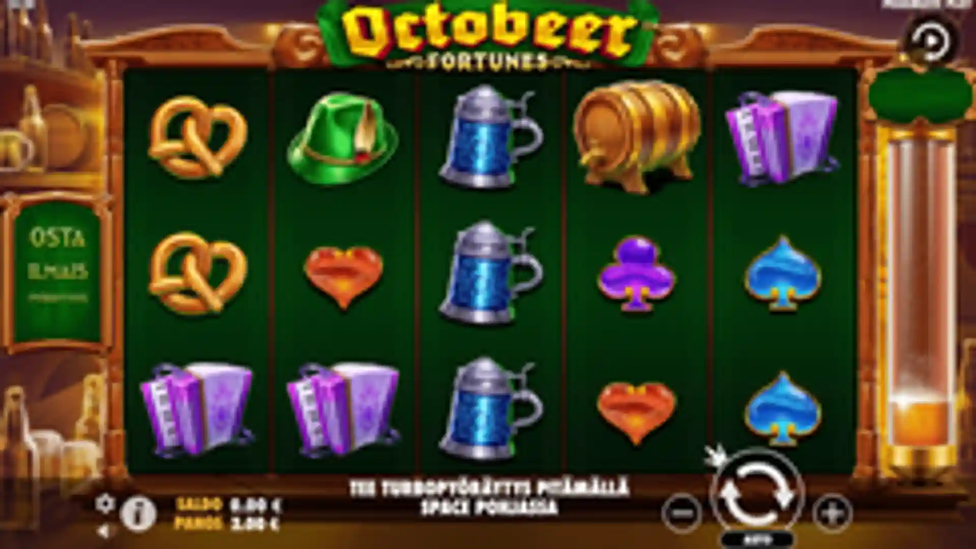 Octobeer Fortunes gameplay