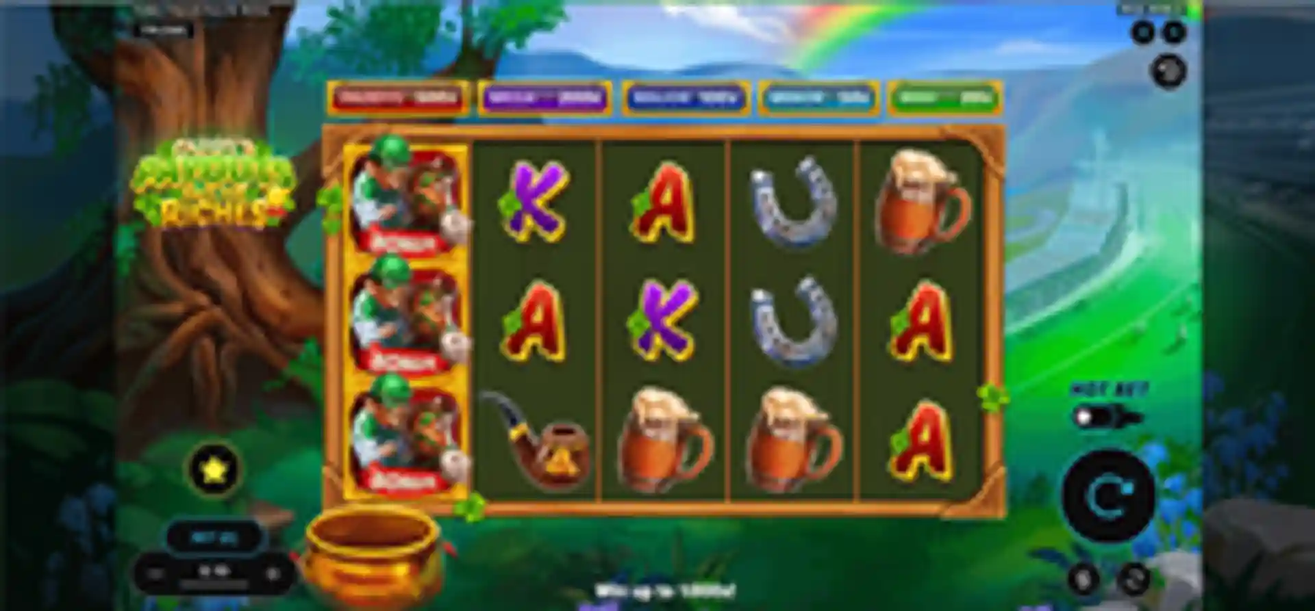 PADDY'S PAYOUTS RACE FOR RICHES