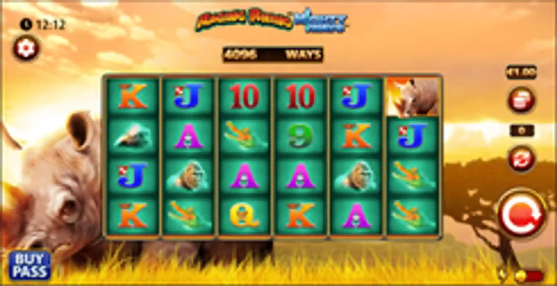 Raging Rhino Mightyways gameplay