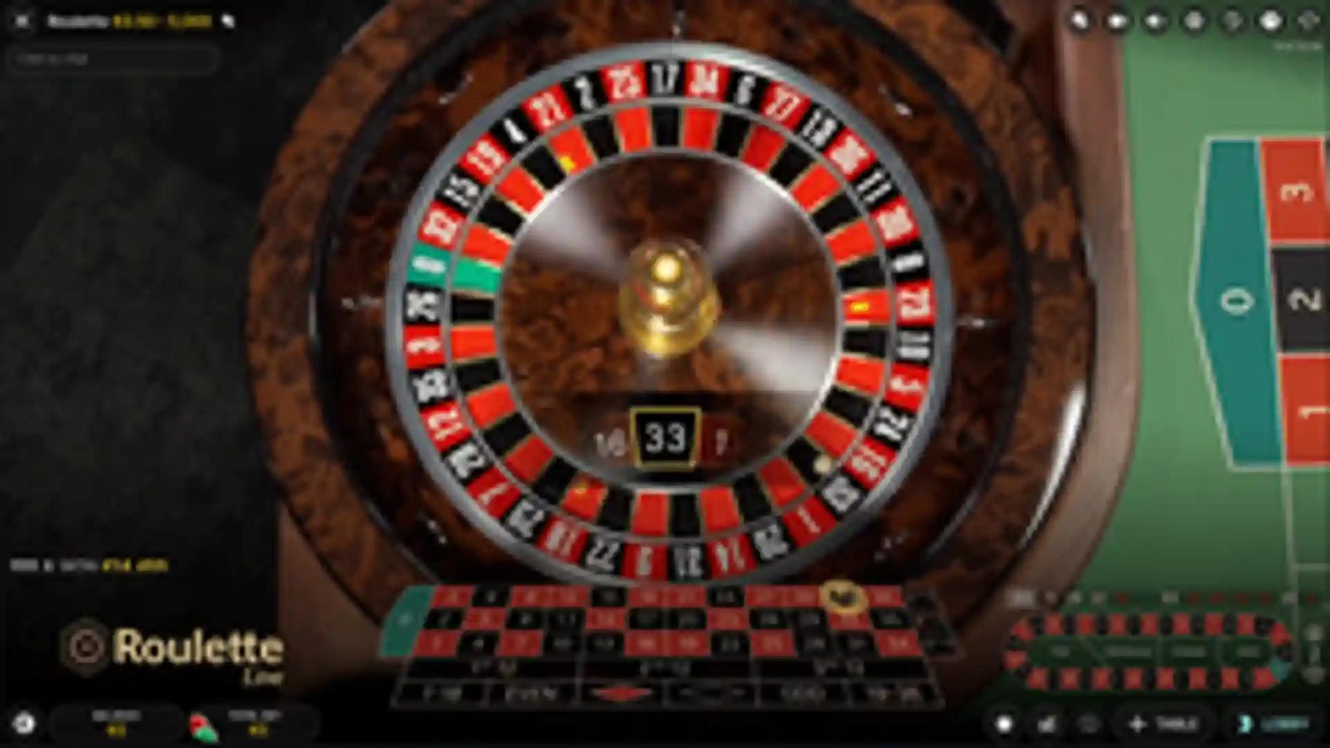 Roulette gameplay