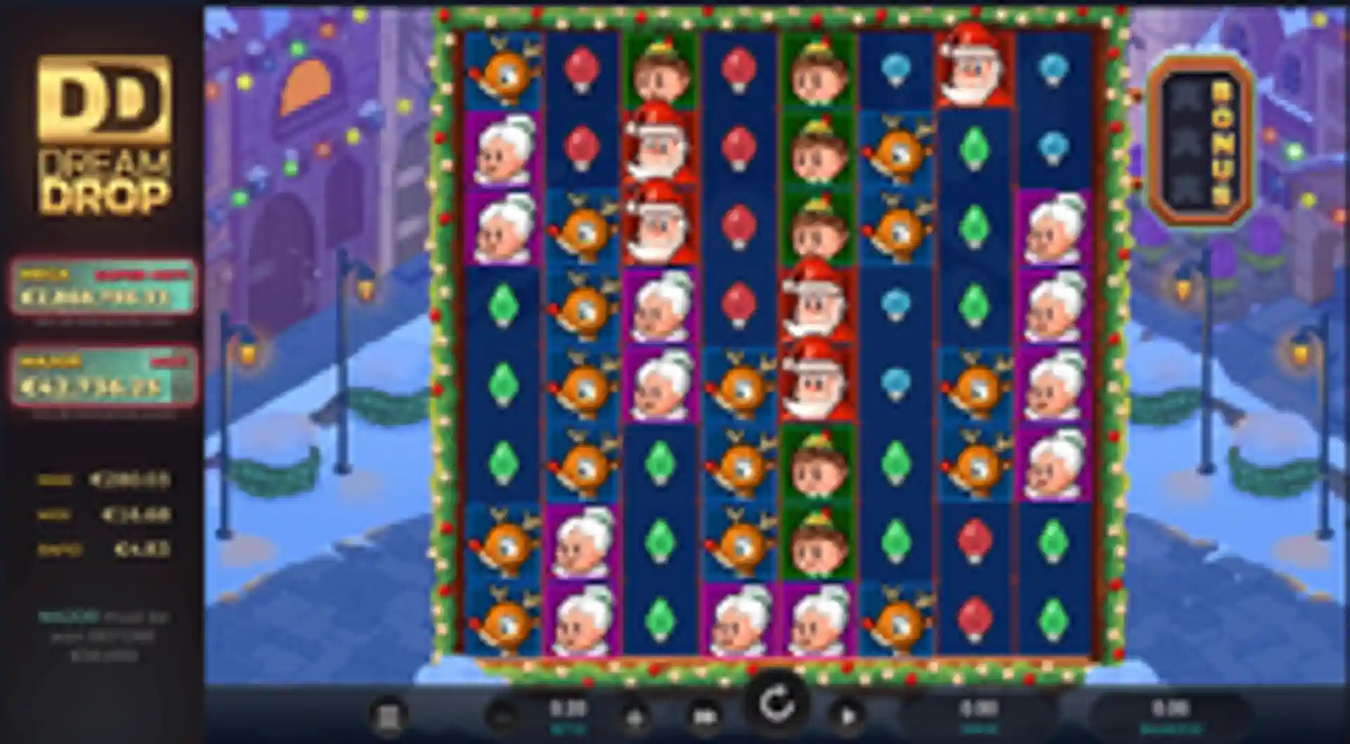 Santa's Stack Dream Drop gameplay