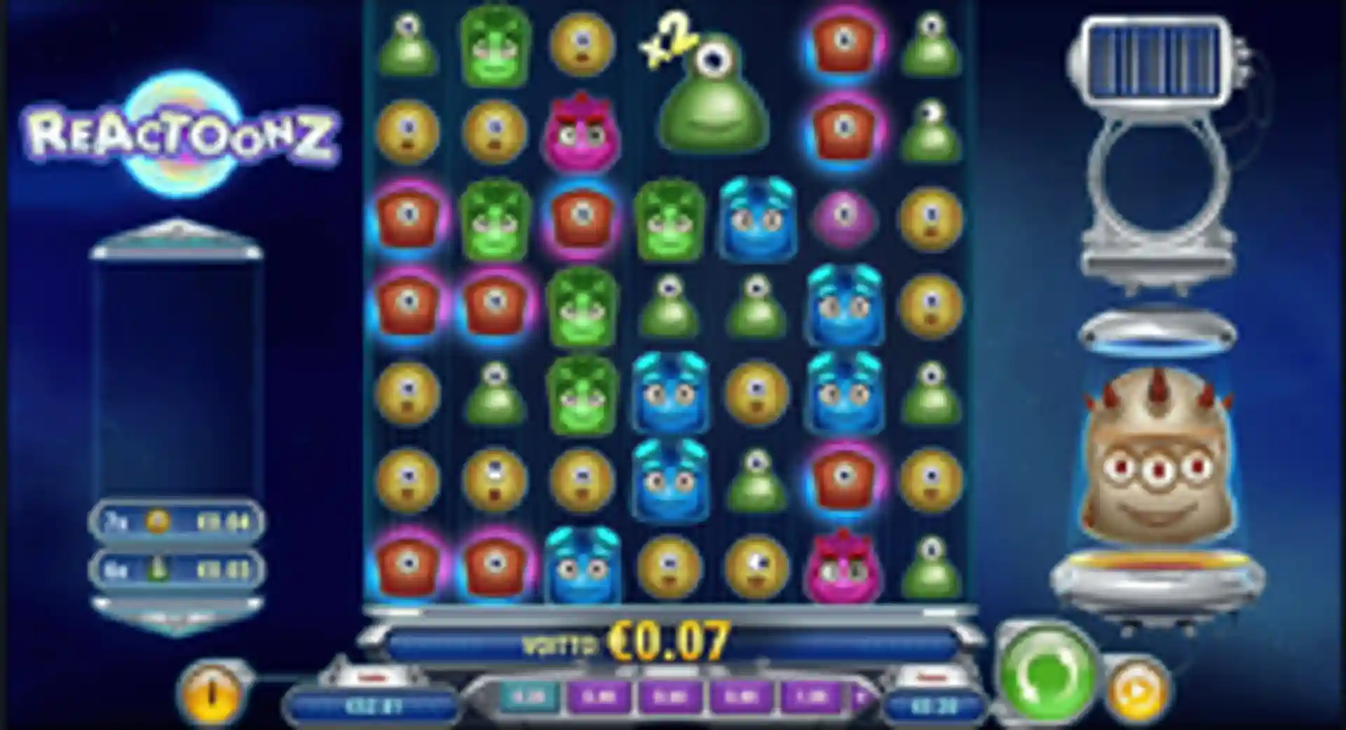 Reactoonz Gameplay image