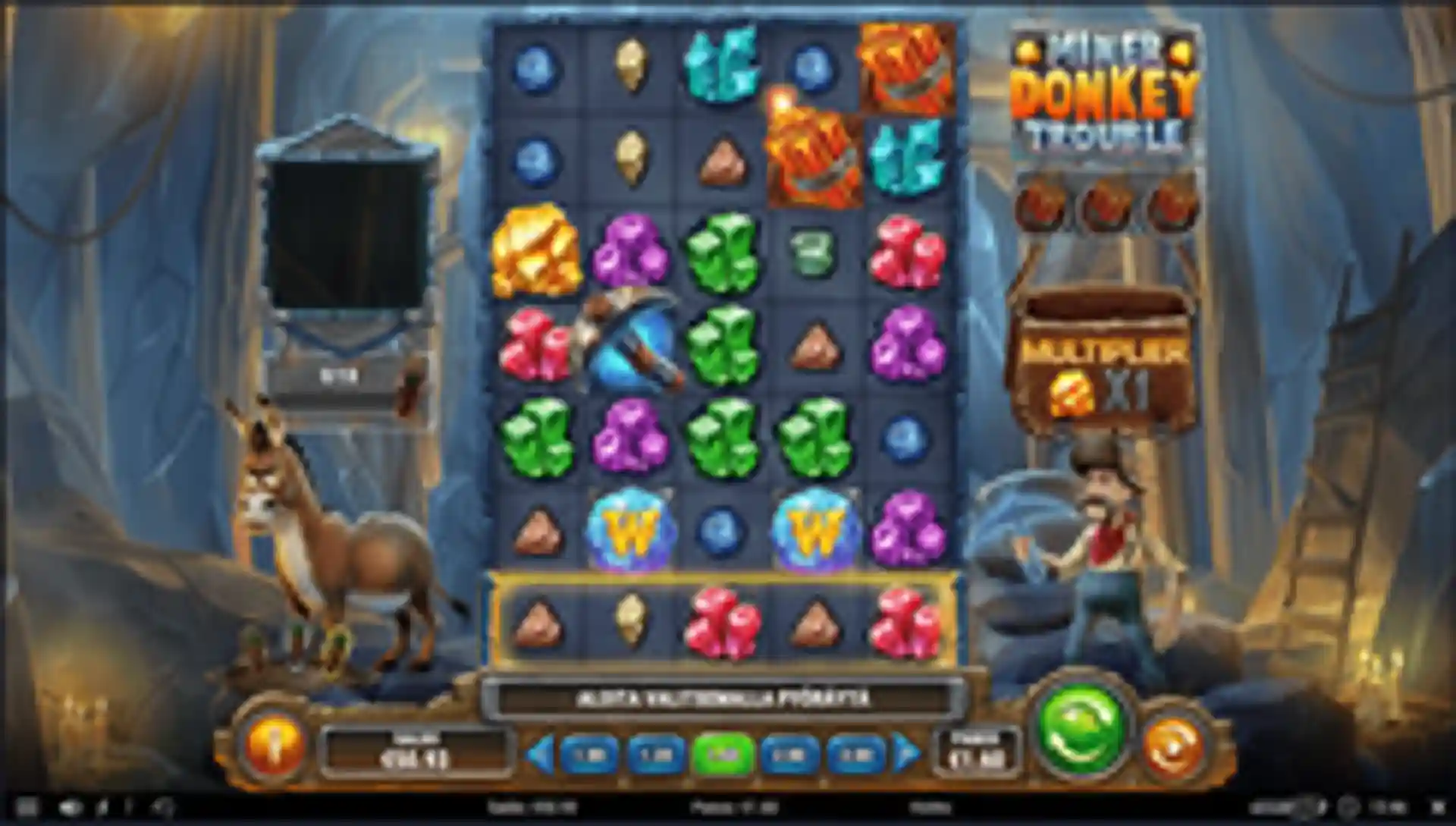 Miner Donkey Trouble Gameplay