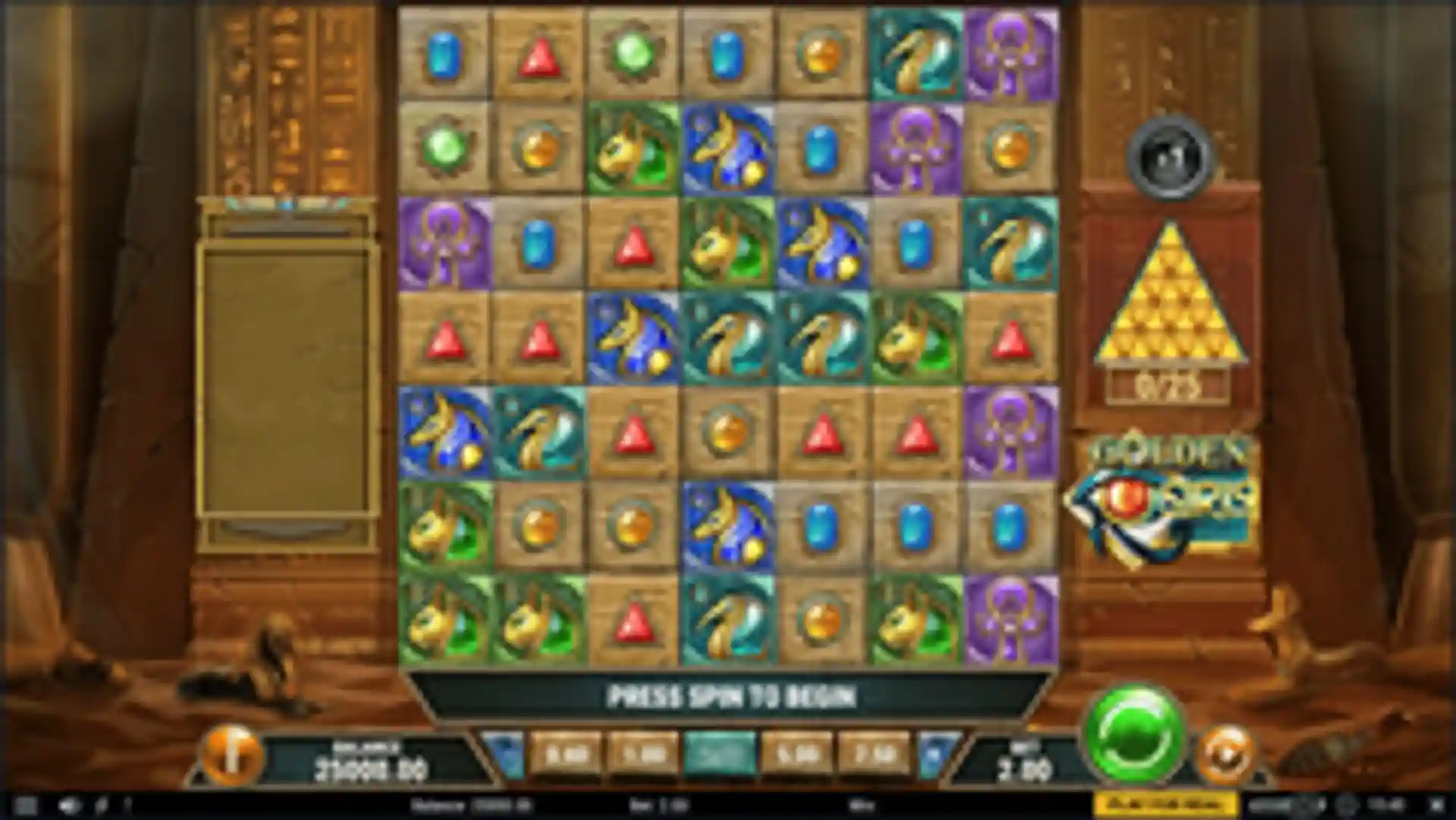Golden Osiris Gameplay