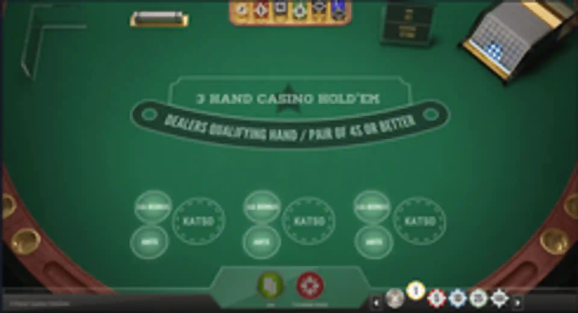 3 Hand Casino Hold'em gameplay€