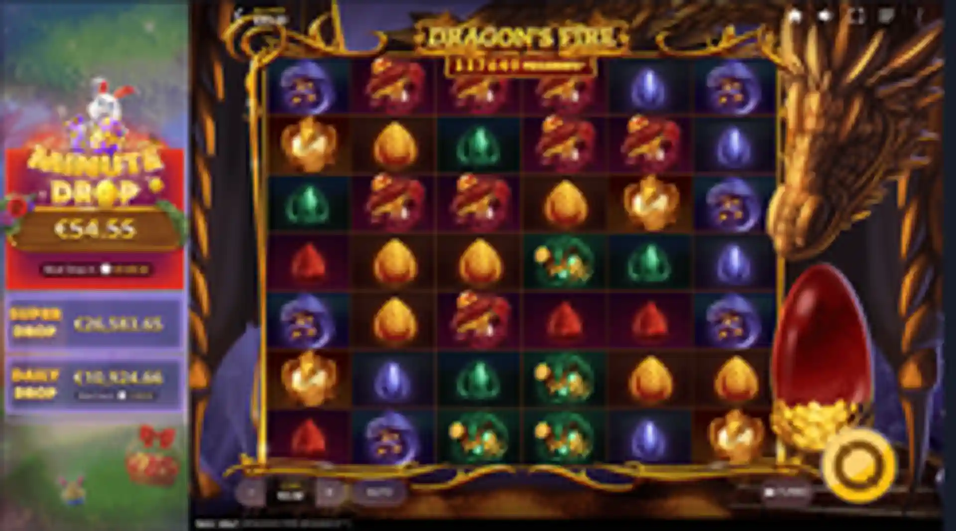 Dragon's Fire Megaways Gameplay