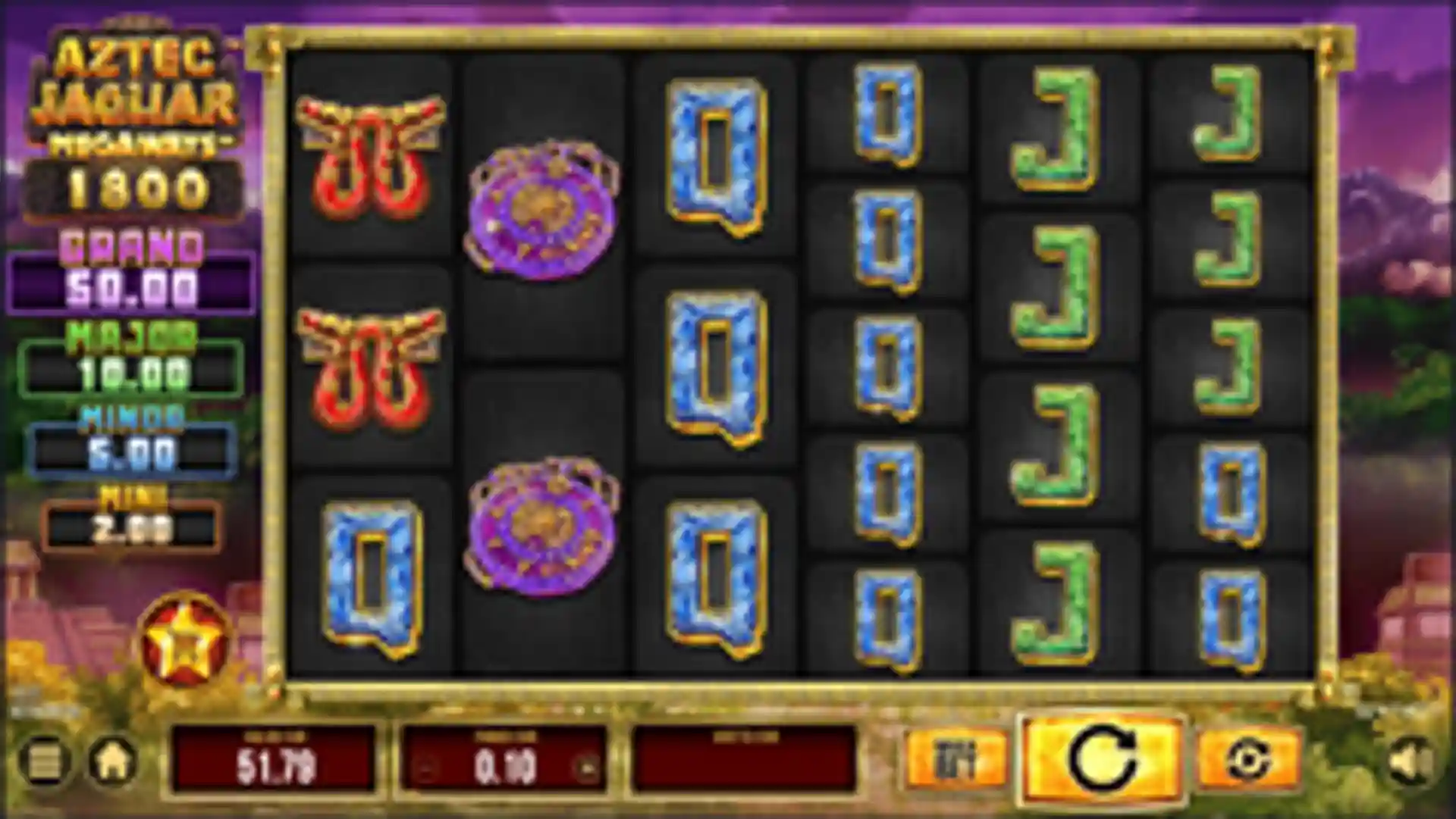 Aztec Jaguar Megaways gameplay
