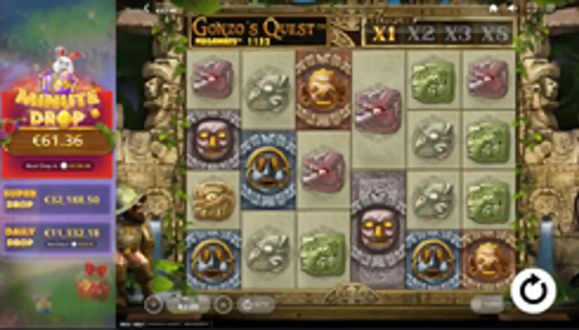 Gonzo's Quest Megaways Gameplay