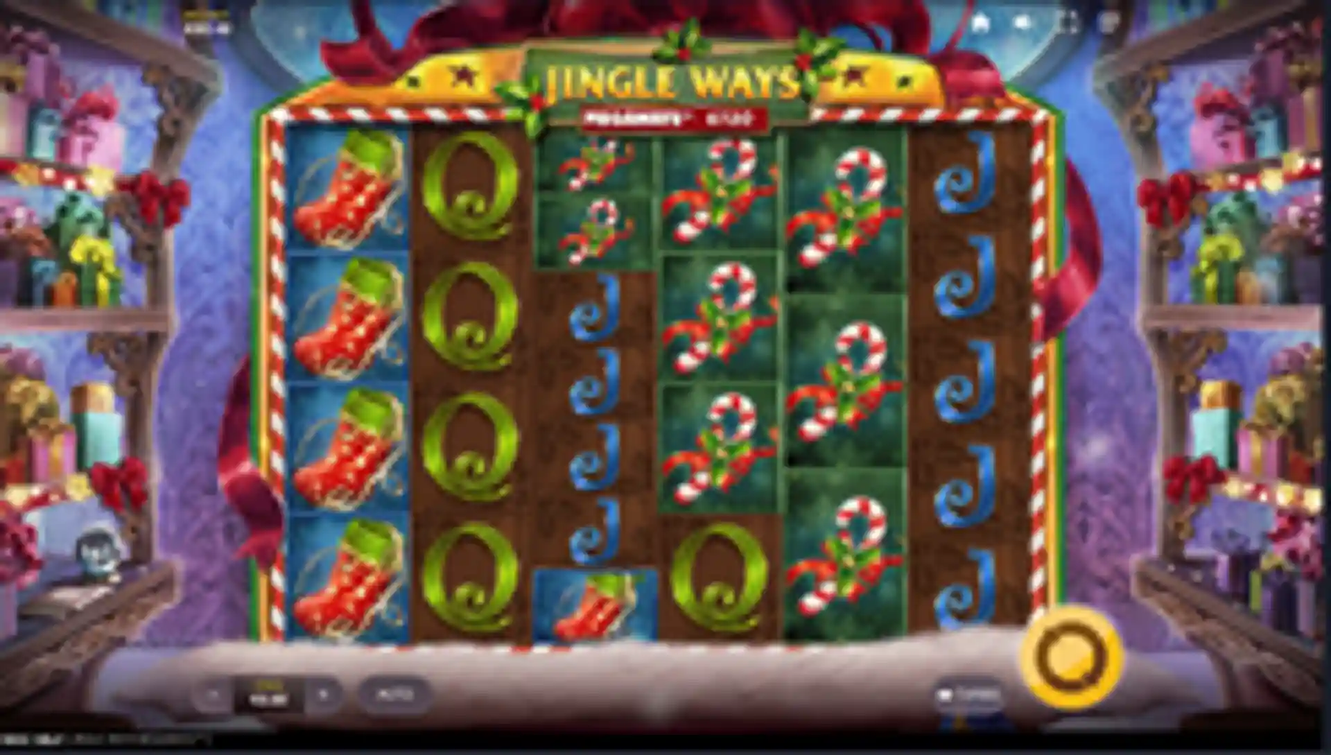 Jingle Ways Megaways Gameplay