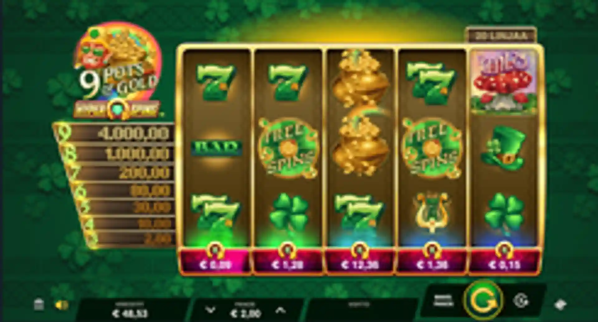 9 Pots of Gold HyperSpins gameplay
