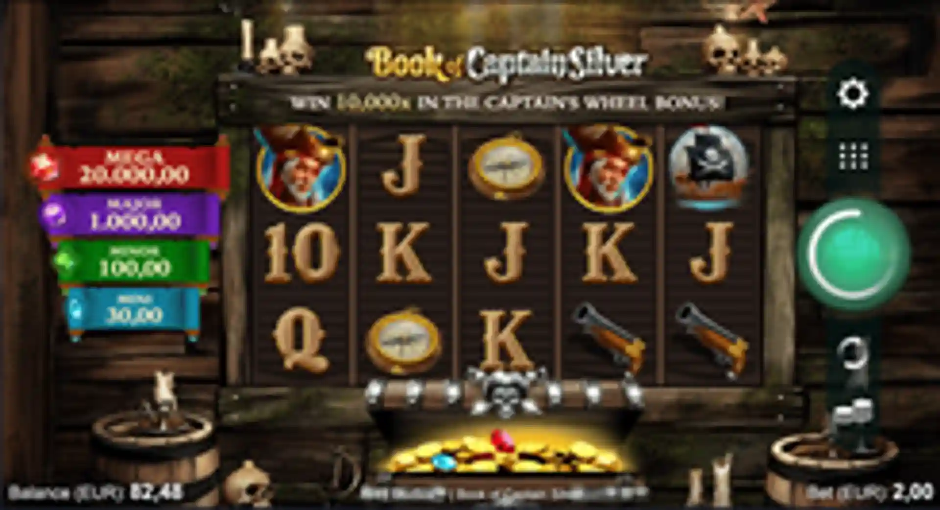 Book of Captain Silver gameplay