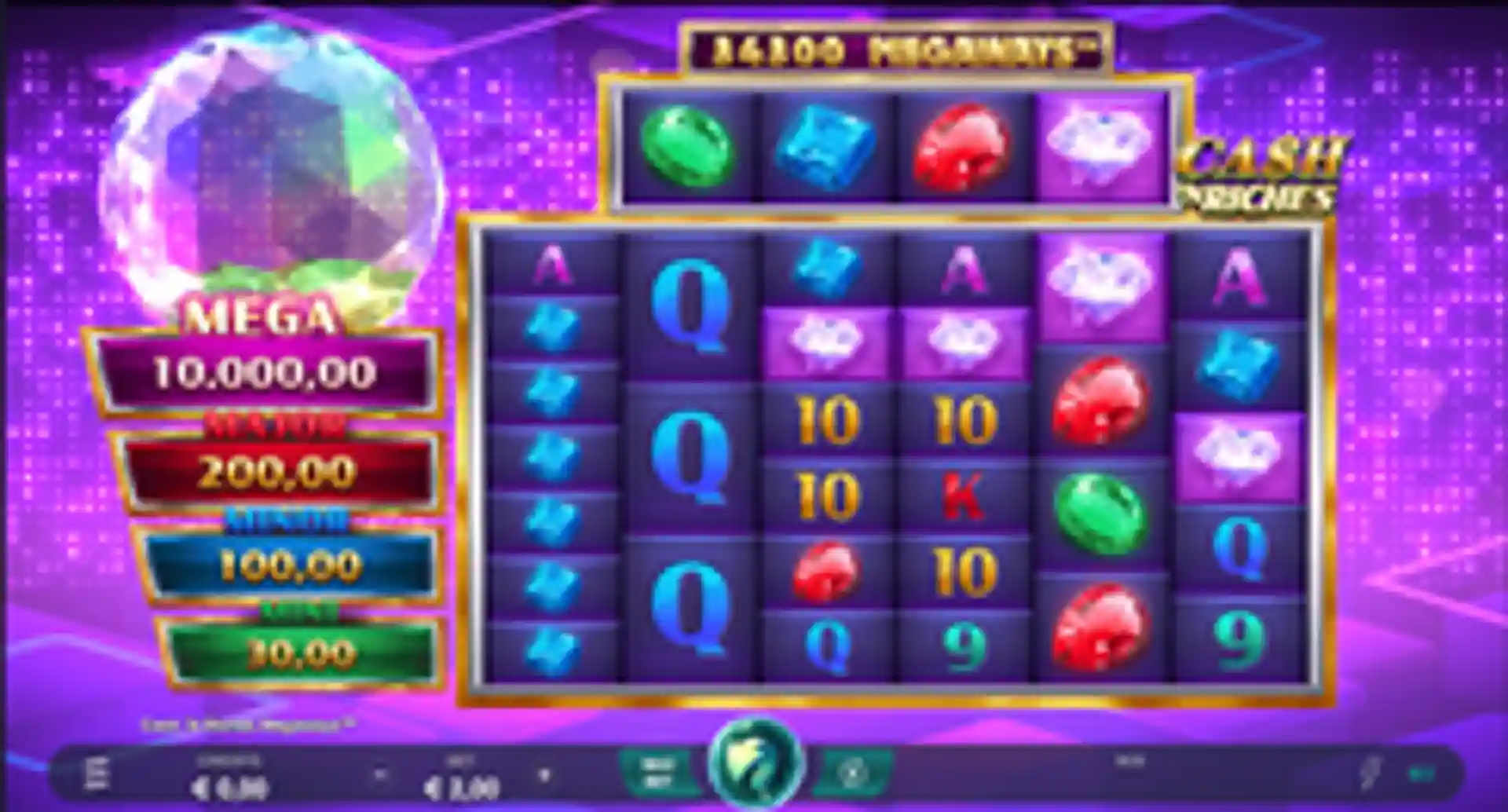 Cash 'N Riches Megaways gameplay