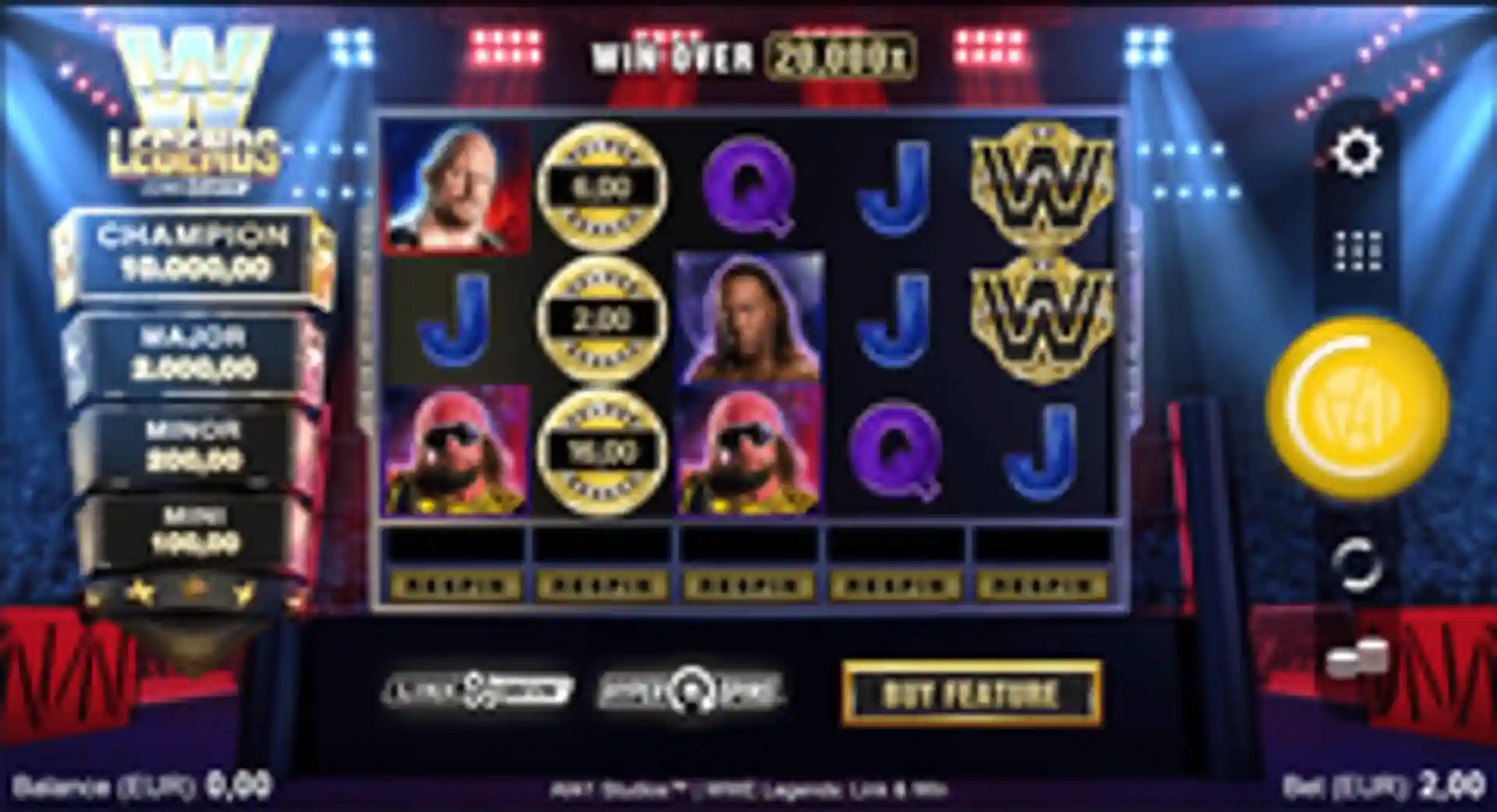 WWE Legends: Link & Win gameplay